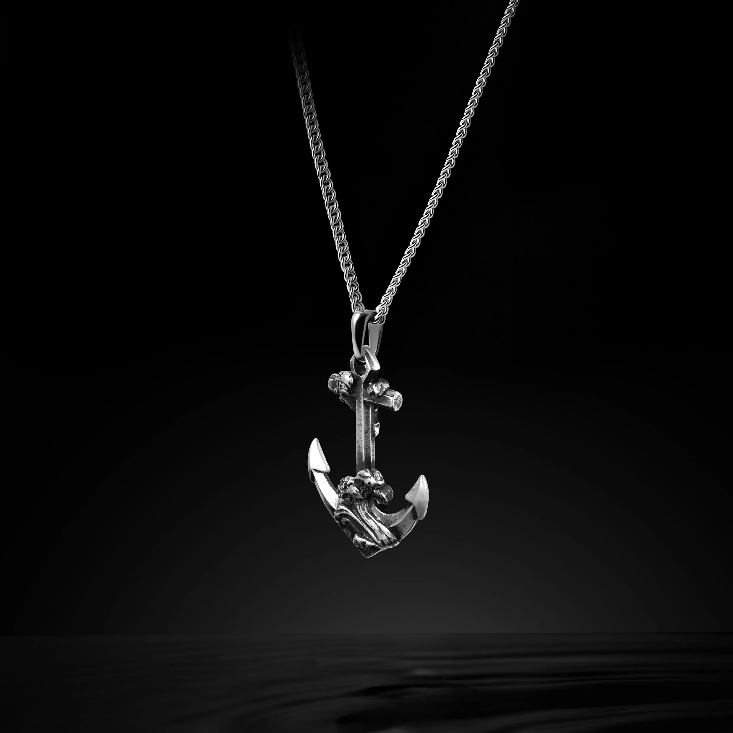 Unshakeable: Anchor Pendant - Sterling Silver - Image 2