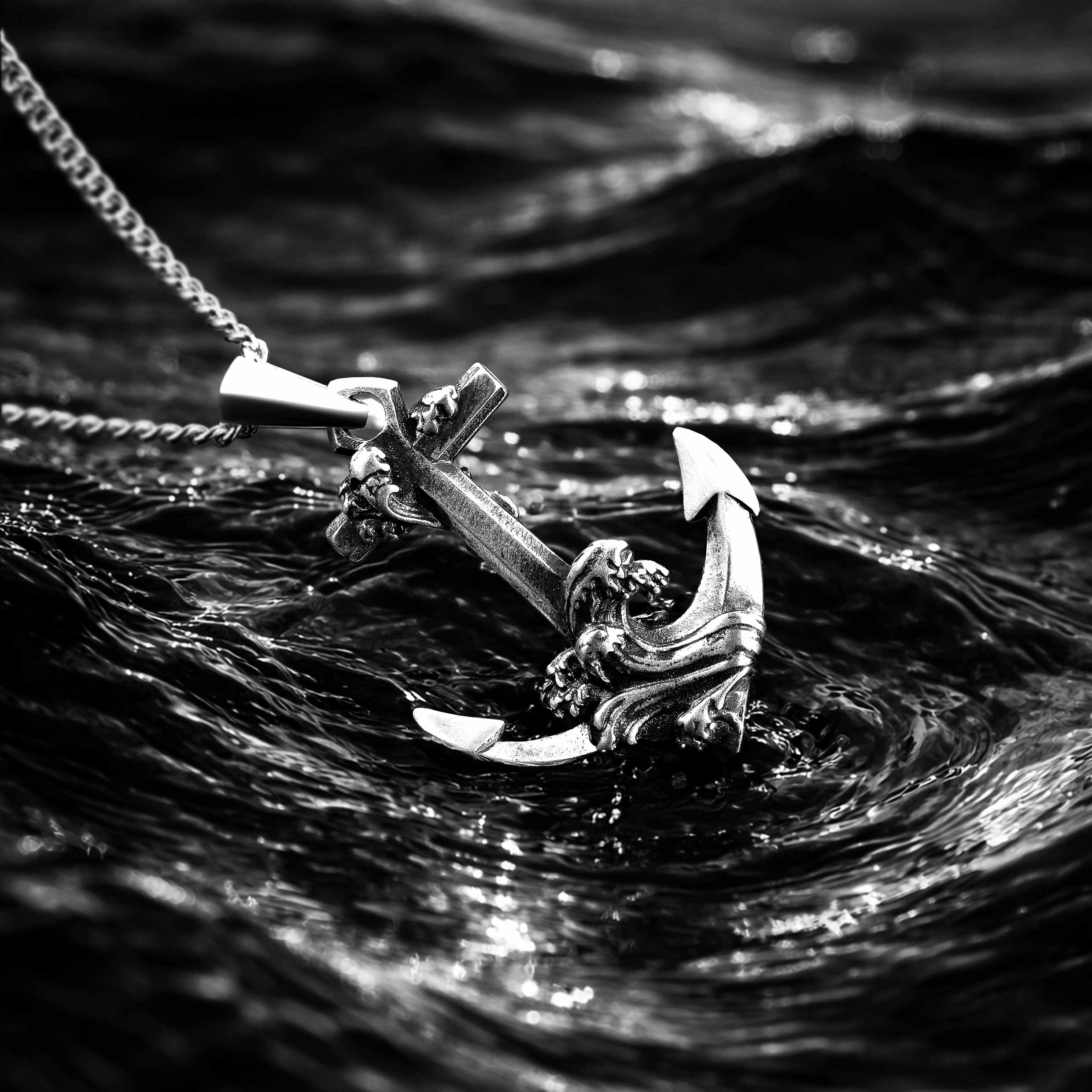Unshakeable: Anchor Pendant - Sterling Silver - Image 3