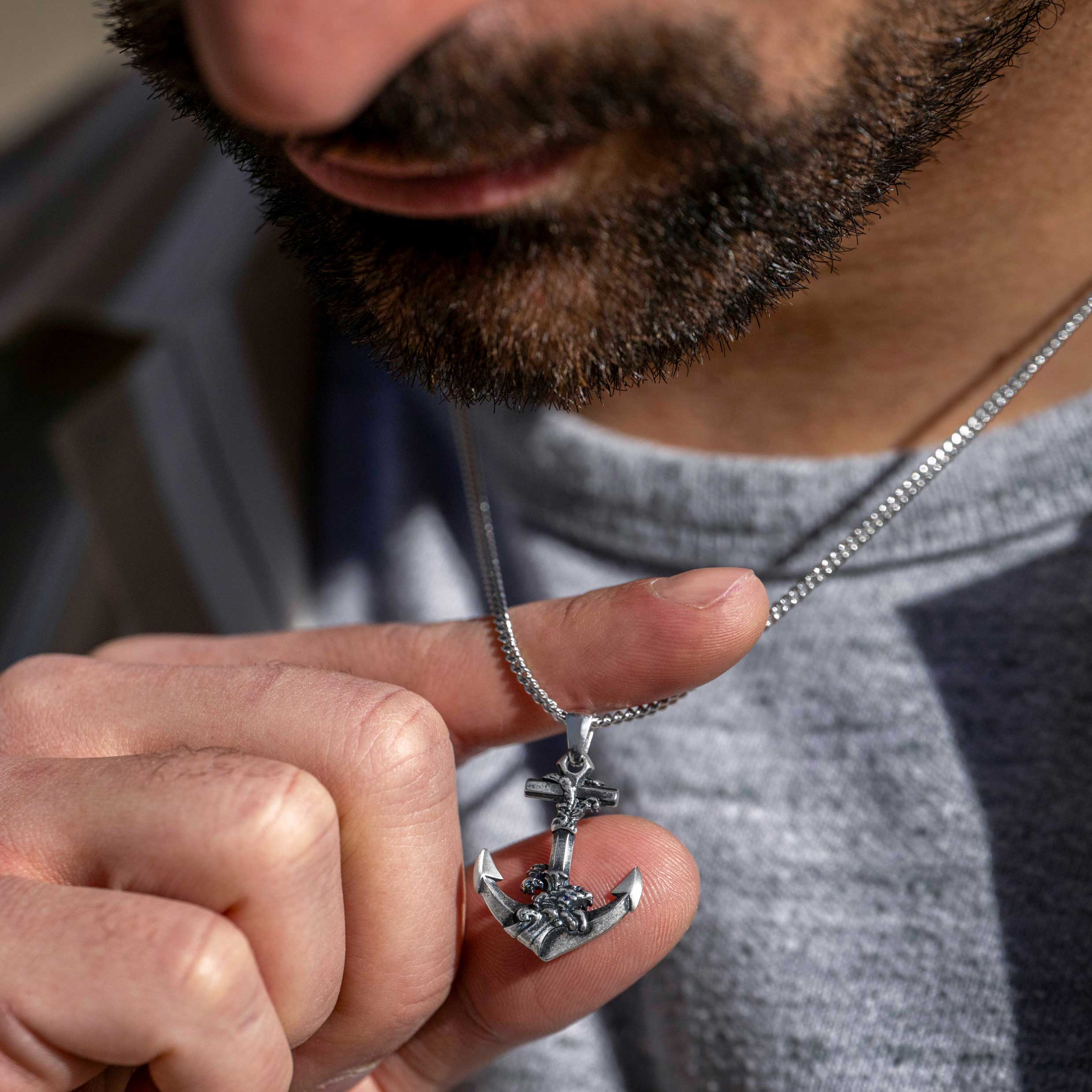 Unshakeable: Anchor Pendant - Sterling Silver - Image 5