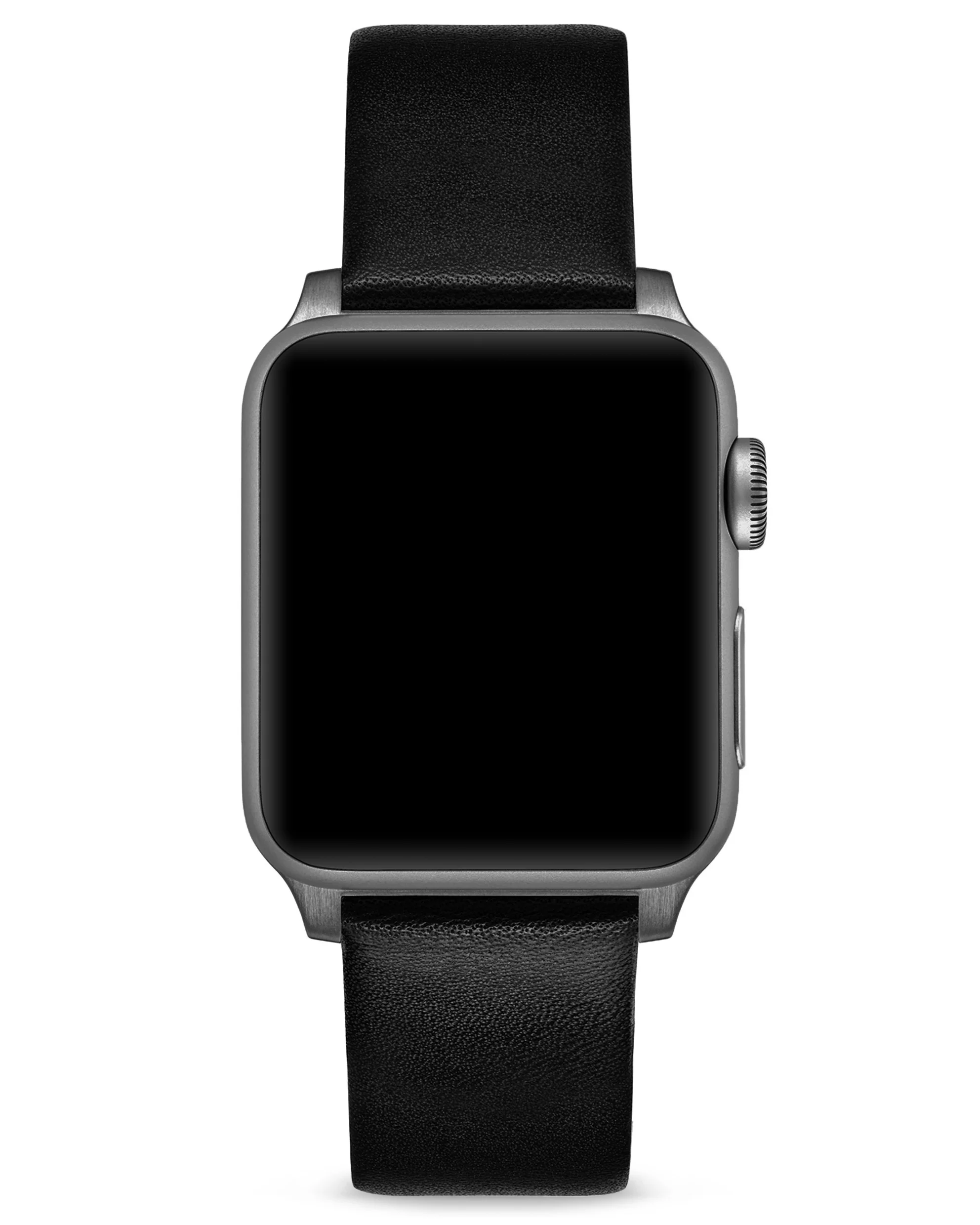 Apple Watch Leather Band - Graphite Hardware 41/42mm - Image 4