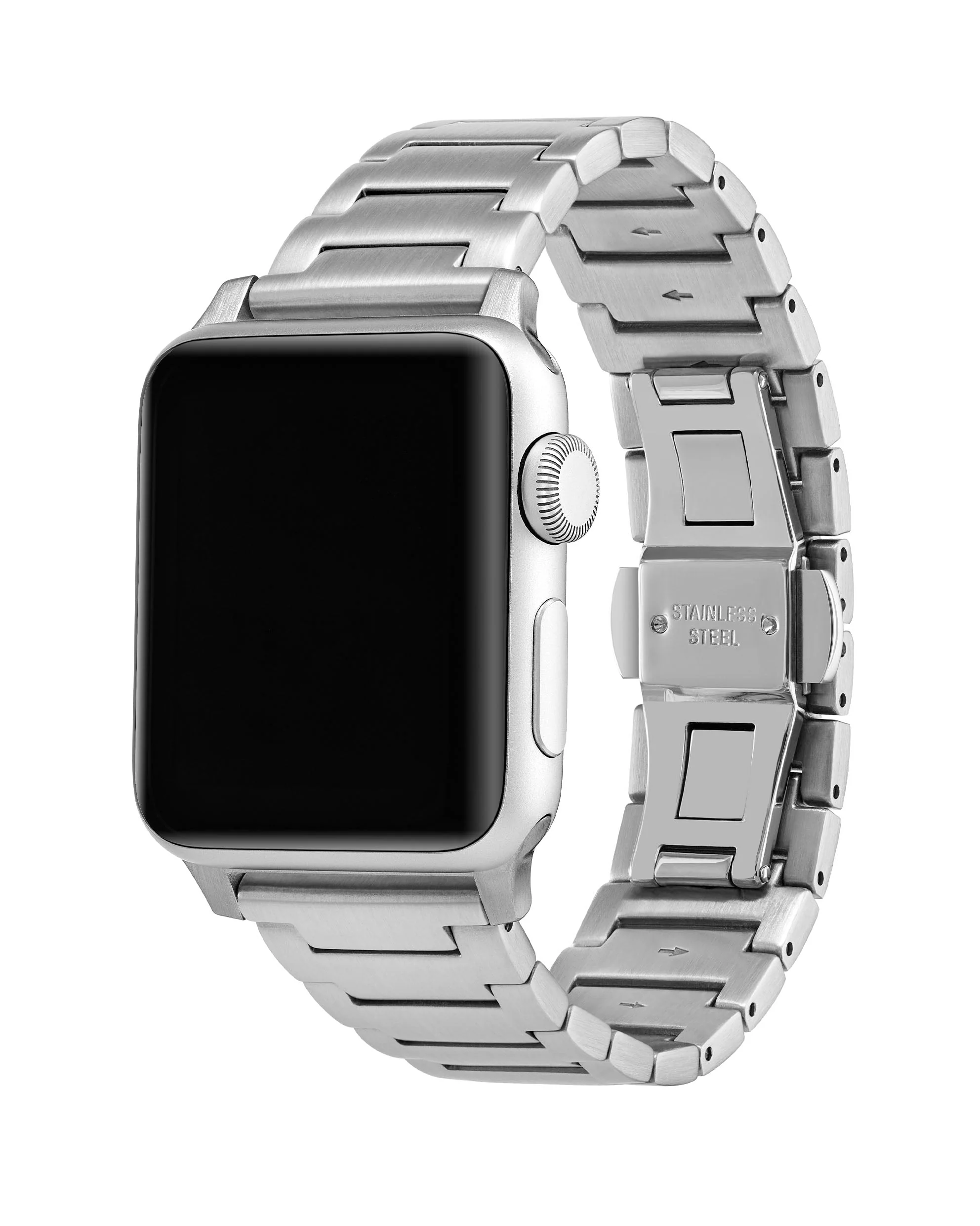 Apple Watch Steel Band - Silver Hardware 44/46mm - Image 3