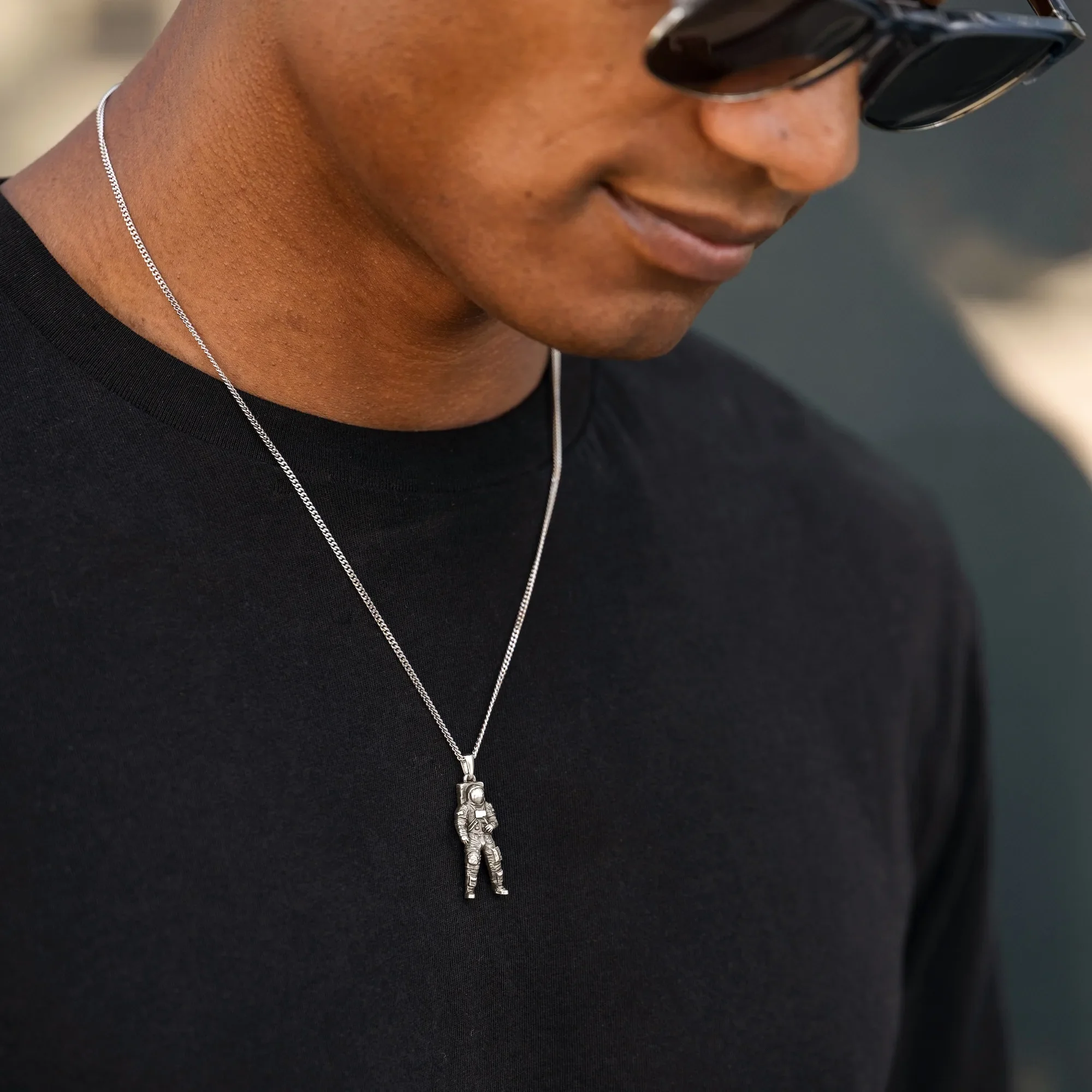 Unshakeable: Astronaut Pendant - Sterling Silver - Image 6