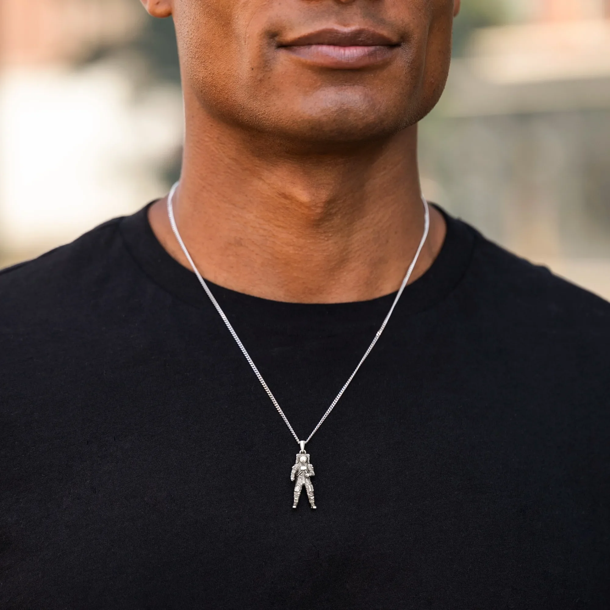 Unshakeable: Astronaut Pendant - Sterling Silver - Image 7