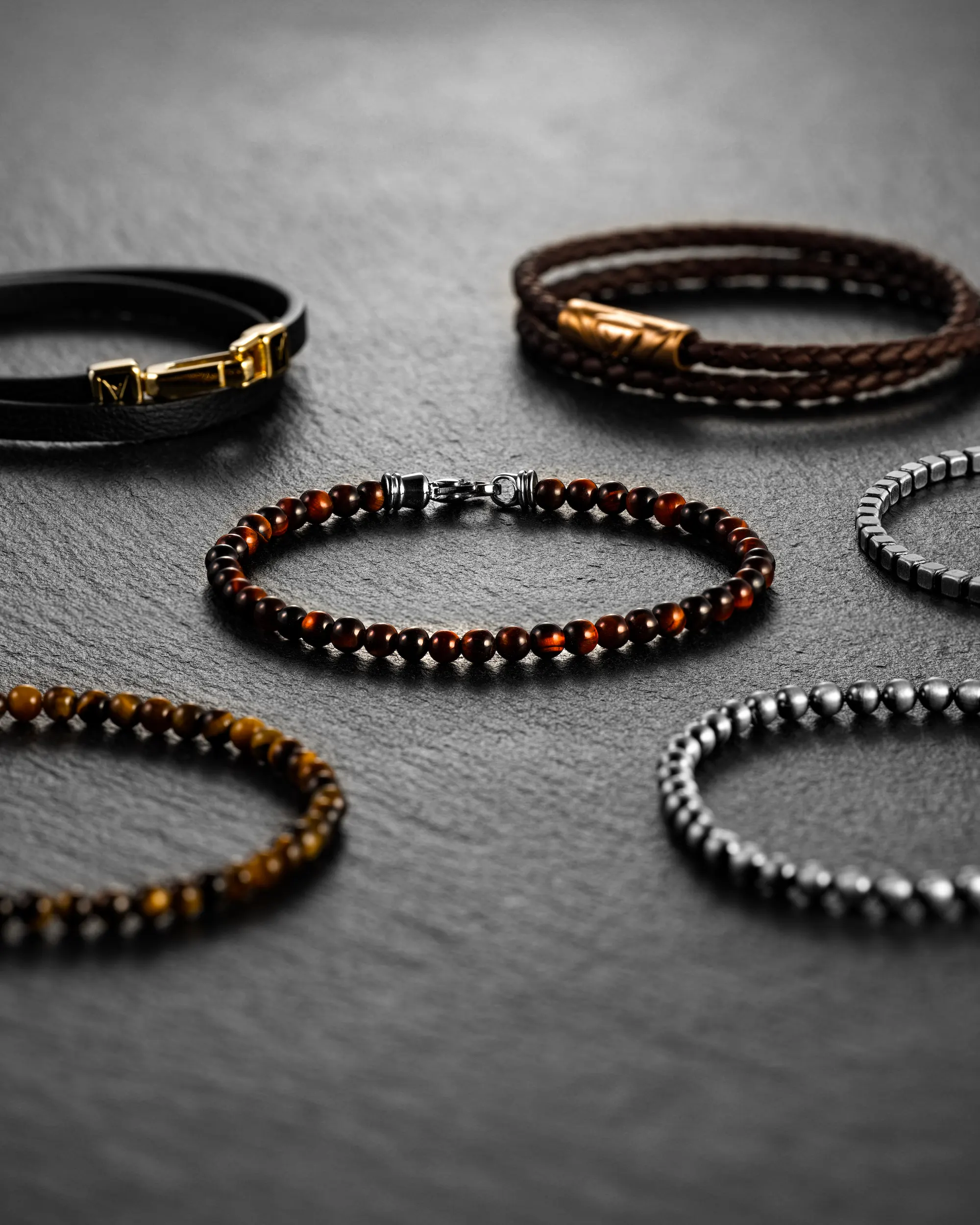 Spiritual Bead Bracelet, 4MM - Red Tiger’s Eye - Image 7
