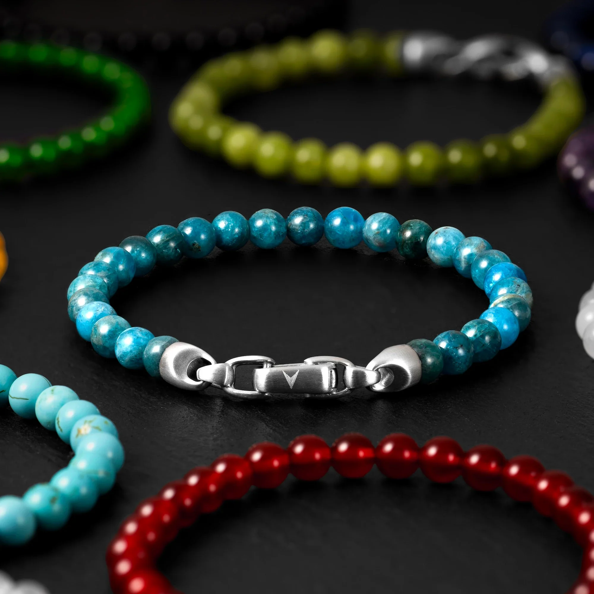 Birthstone Bracelet, 6MM - March - Image 3