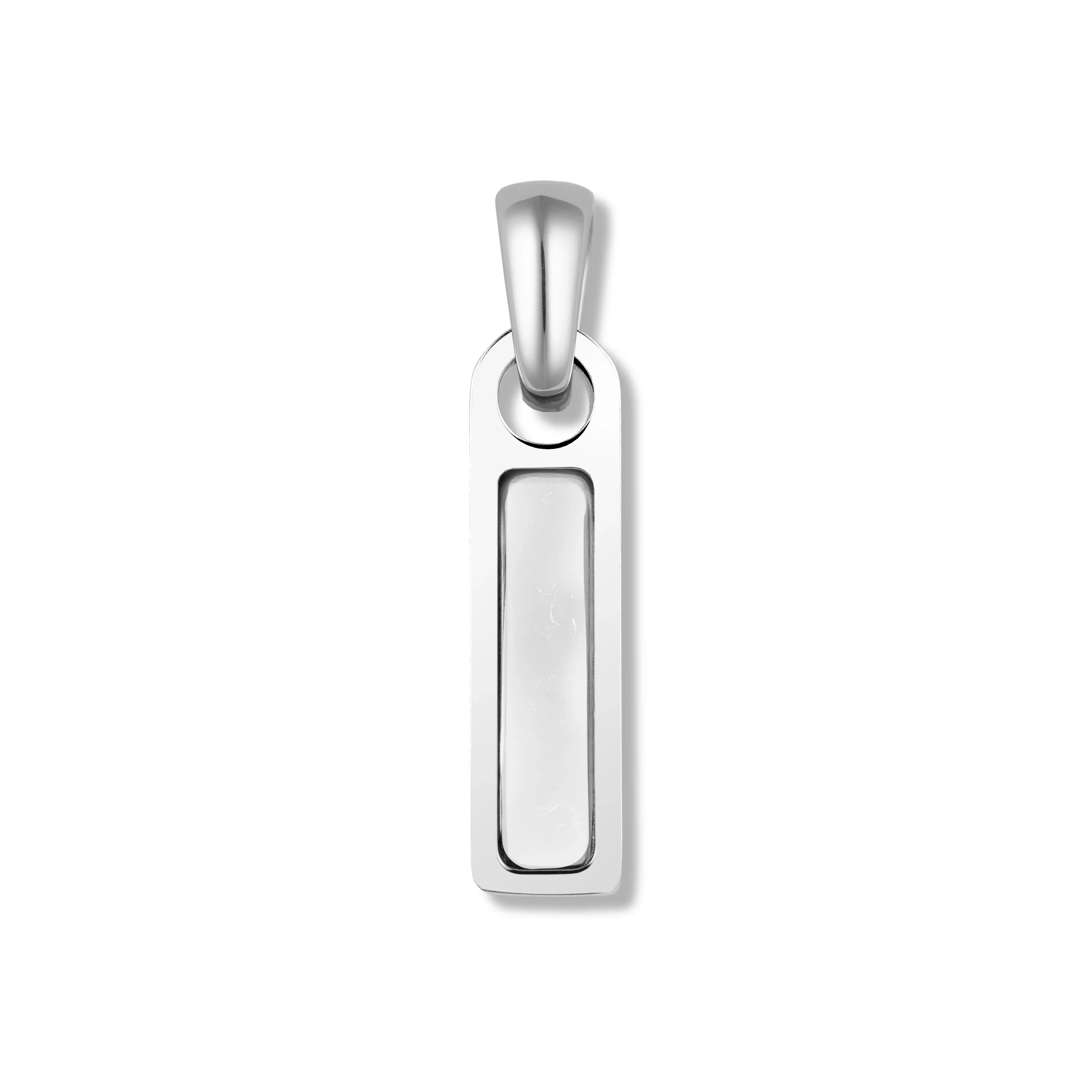 Birthstone Tag Pendant - Silver - Image 12