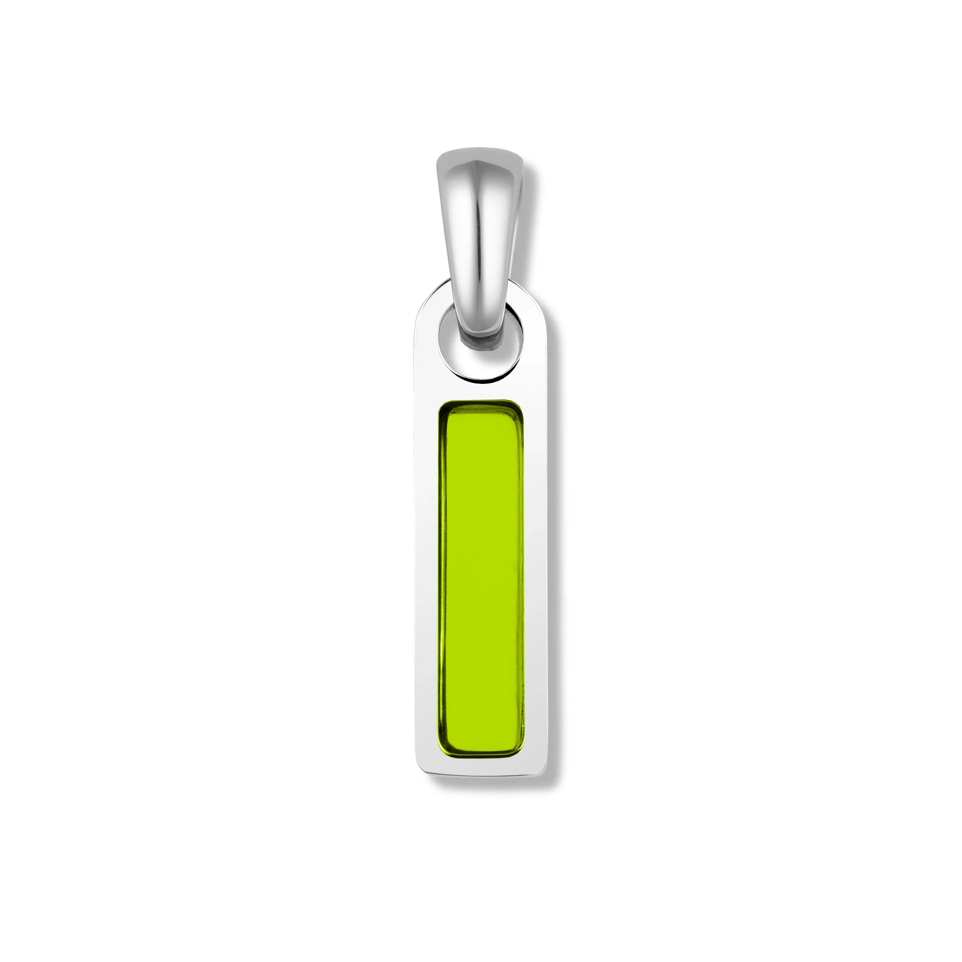 Birthstone Tag Pendant - Silver - Image 14