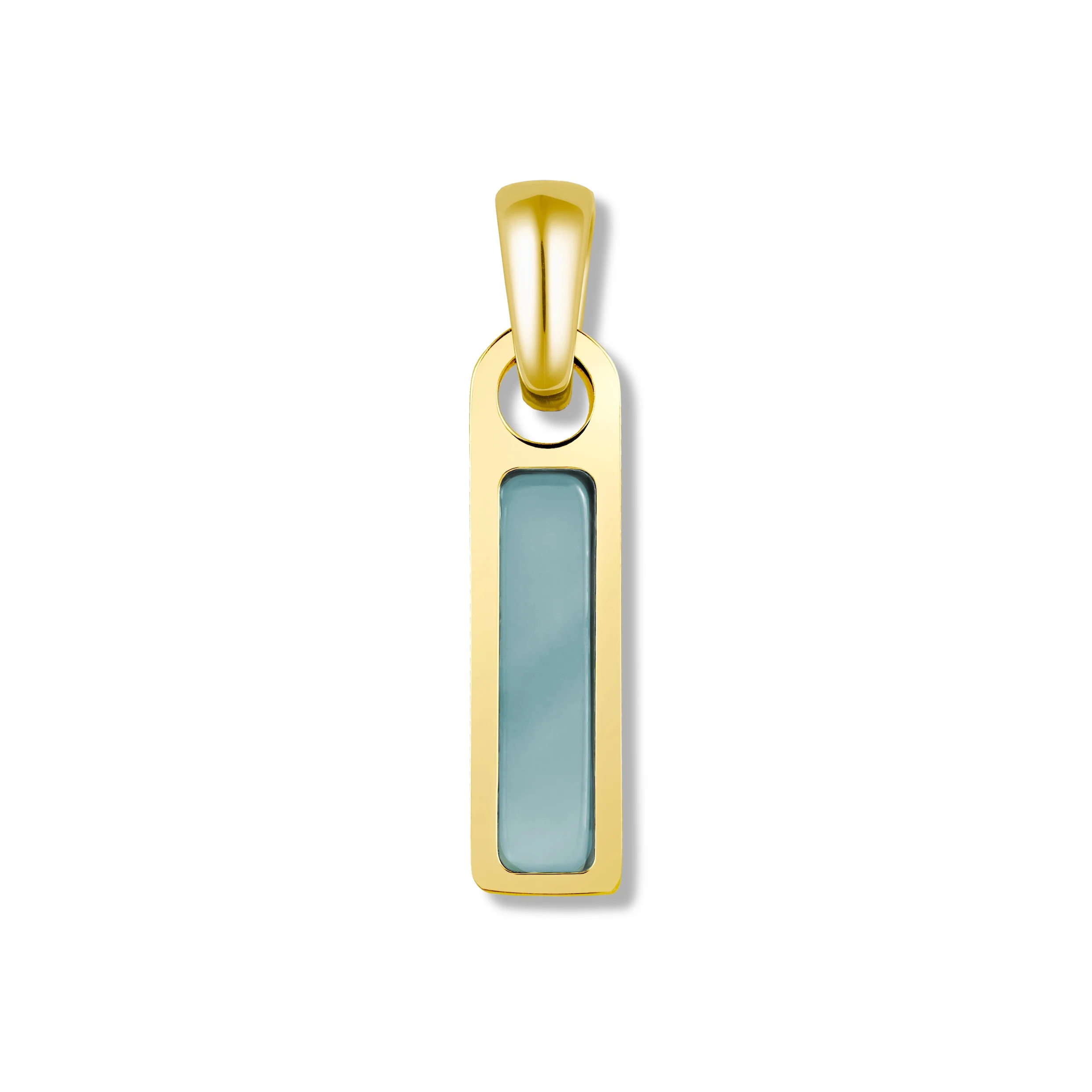 Birthstone Tag Pendant - 14K Gold - Image 11