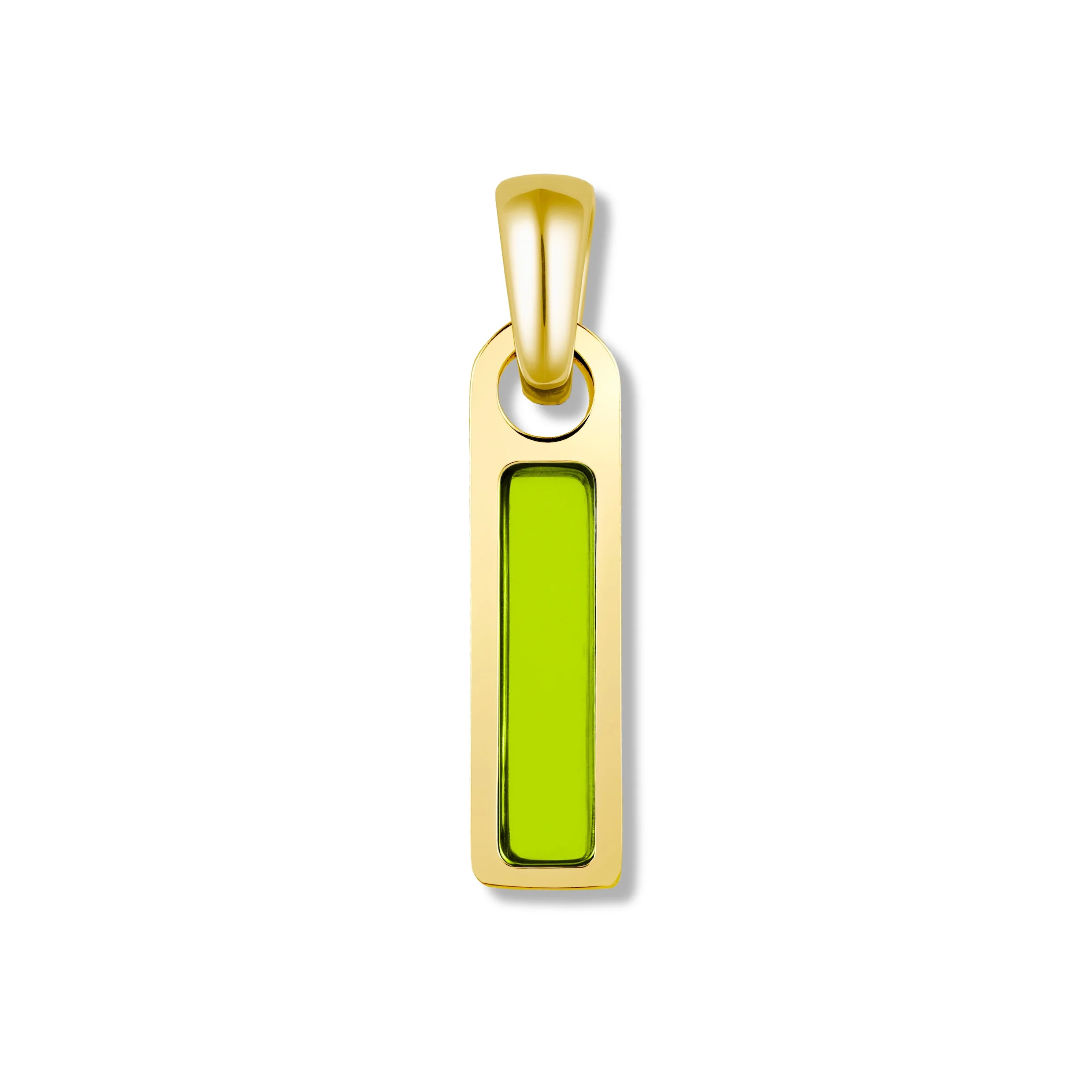 Birthstone Tag Pendant - 14K Gold - Image 15