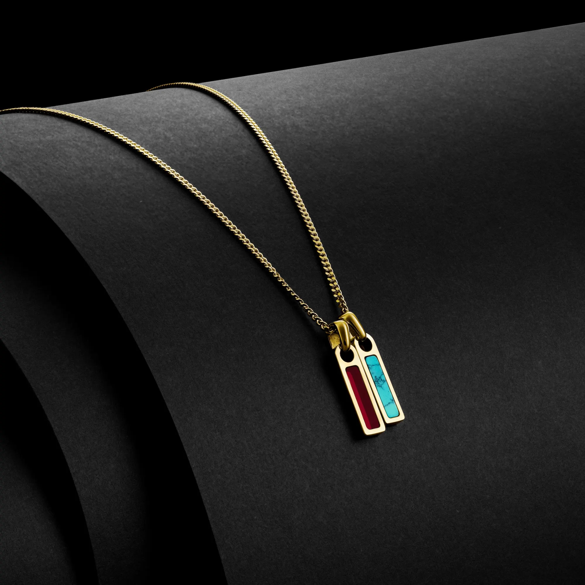 Birthstone Tag Pendant - 14K Gold - Image 8