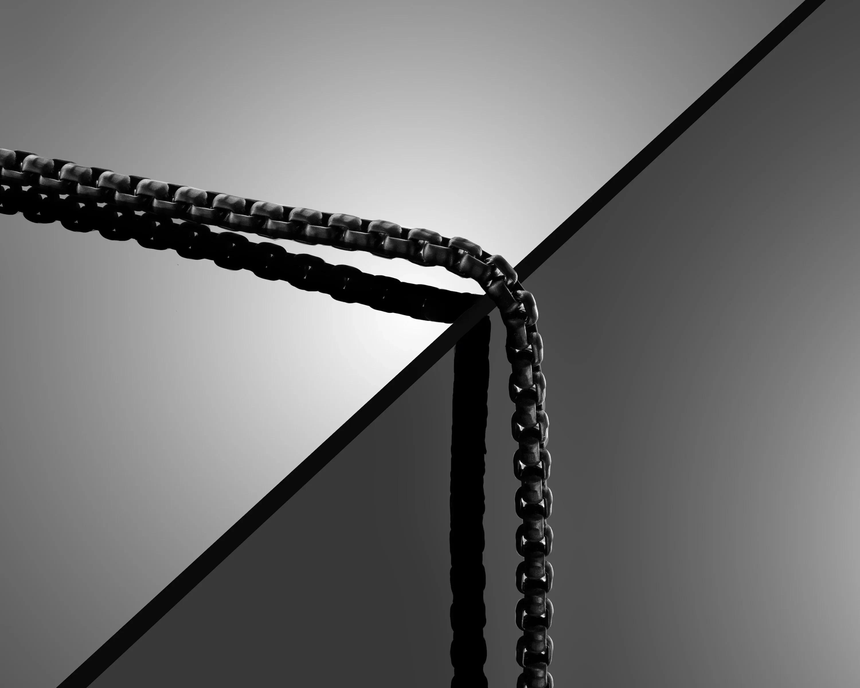Box Chain Set - Black - Image 4