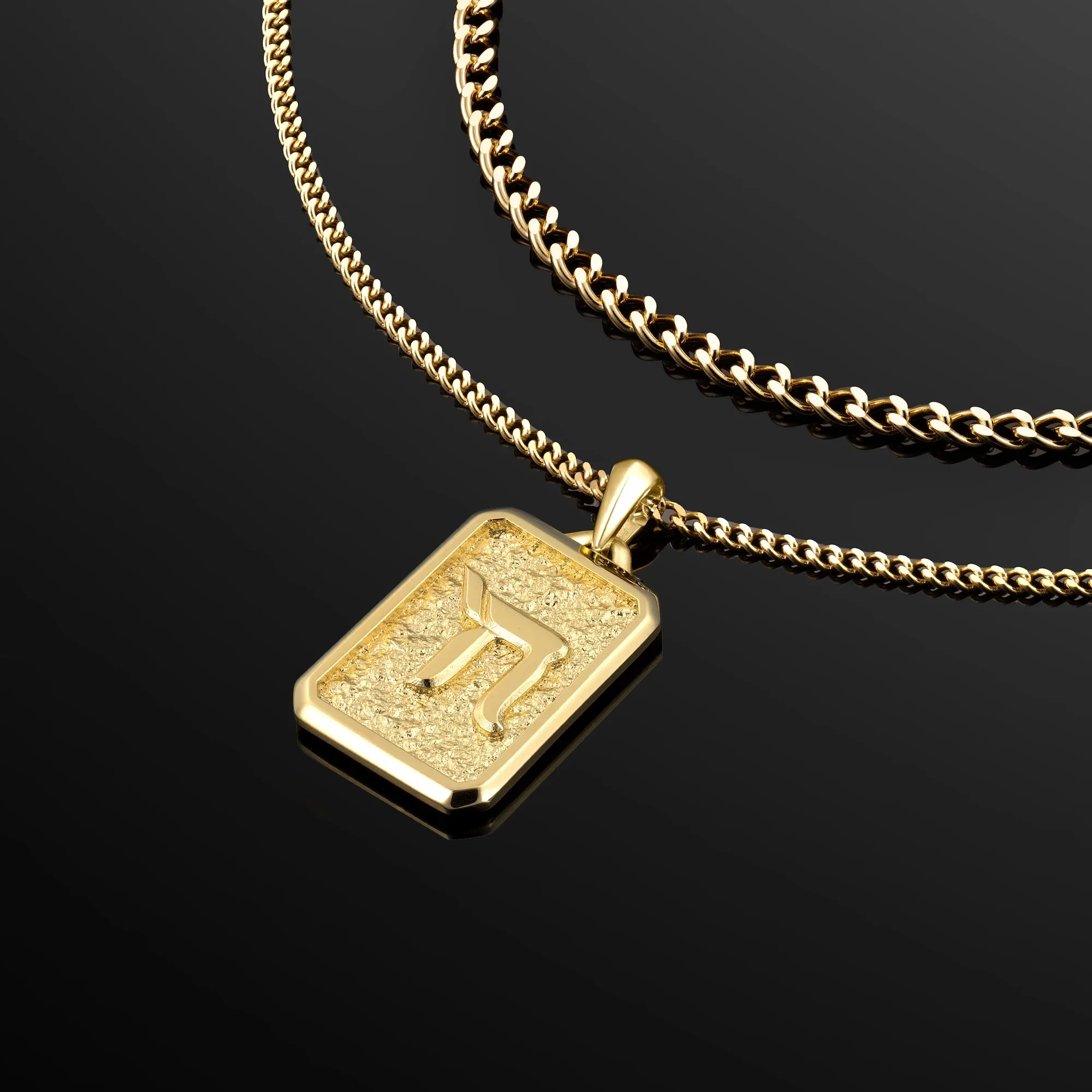Chai Pendant - 14K Gold - Image 3