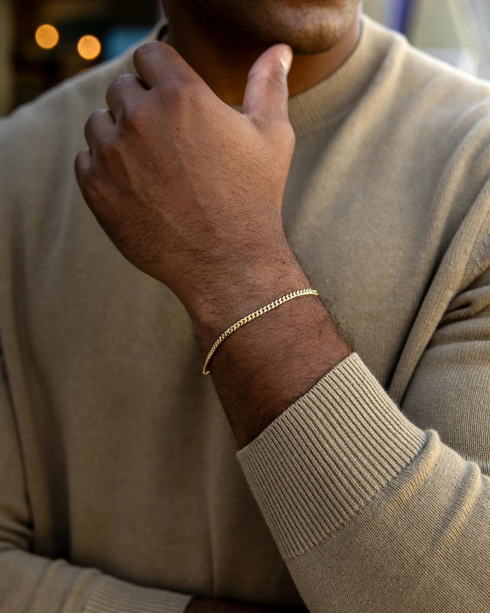 Chain Bracelet Set - Gold Set - Image 10