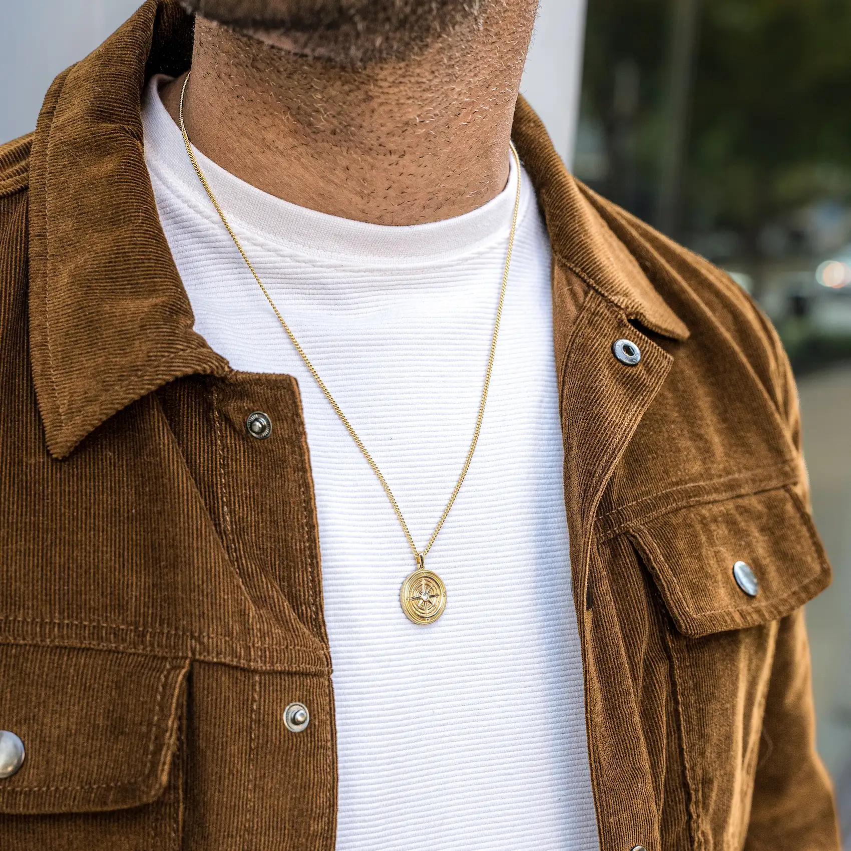 Compass Pendant - 14K Gold - Image 5
