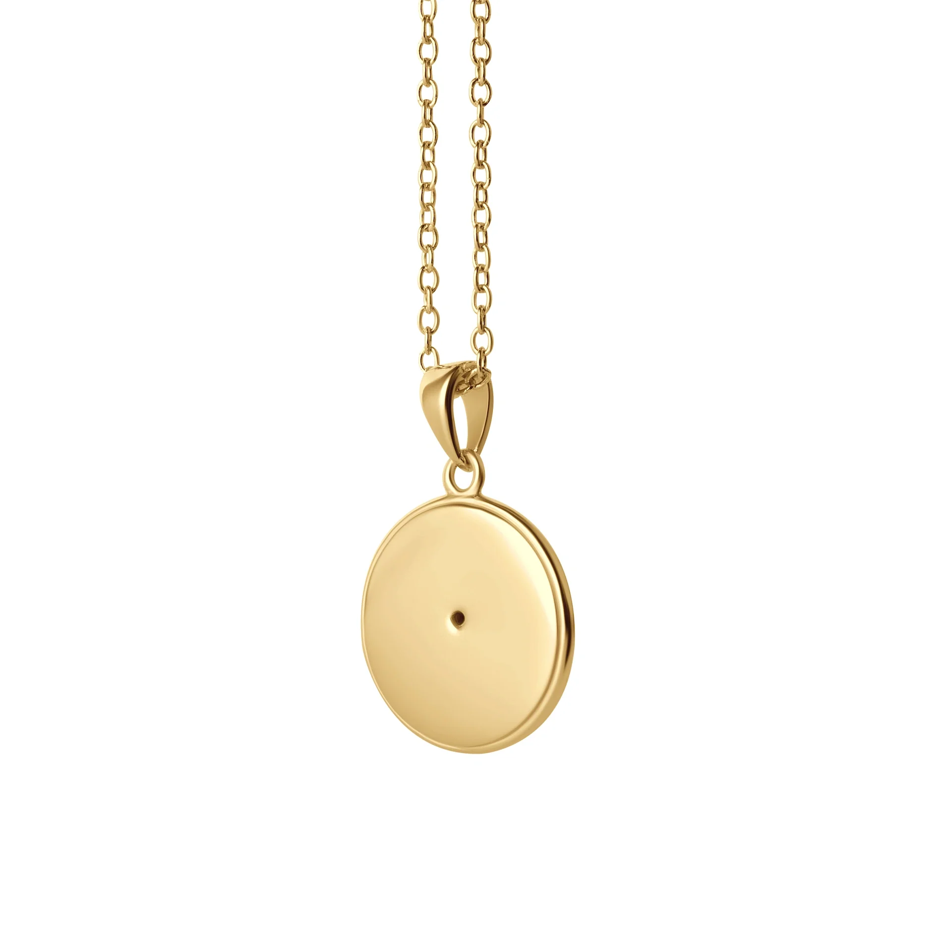 Courage: Evil Eye Necklace - Gold - Image 6