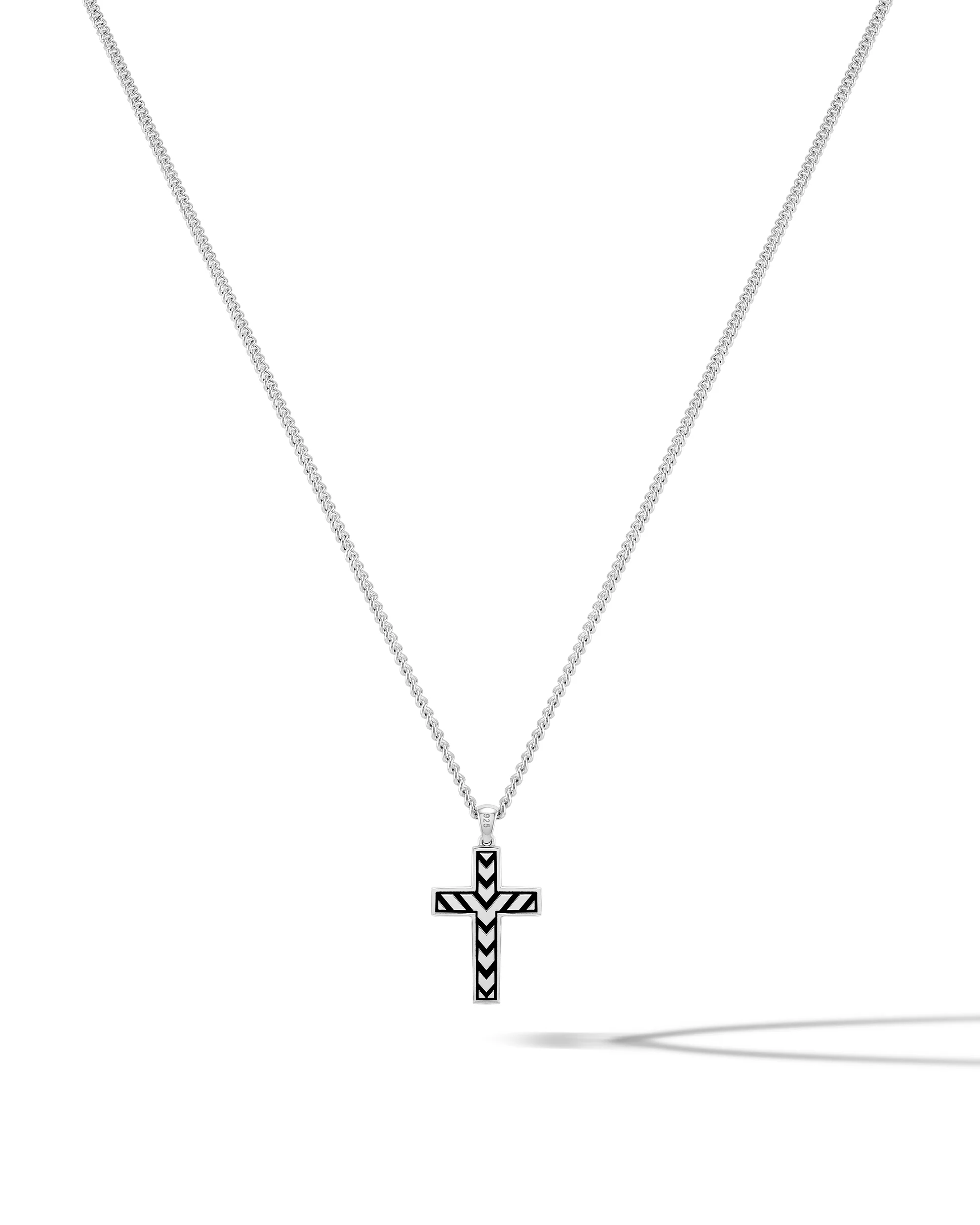 Stone Cross Pendant - Black Onyx - Image 11