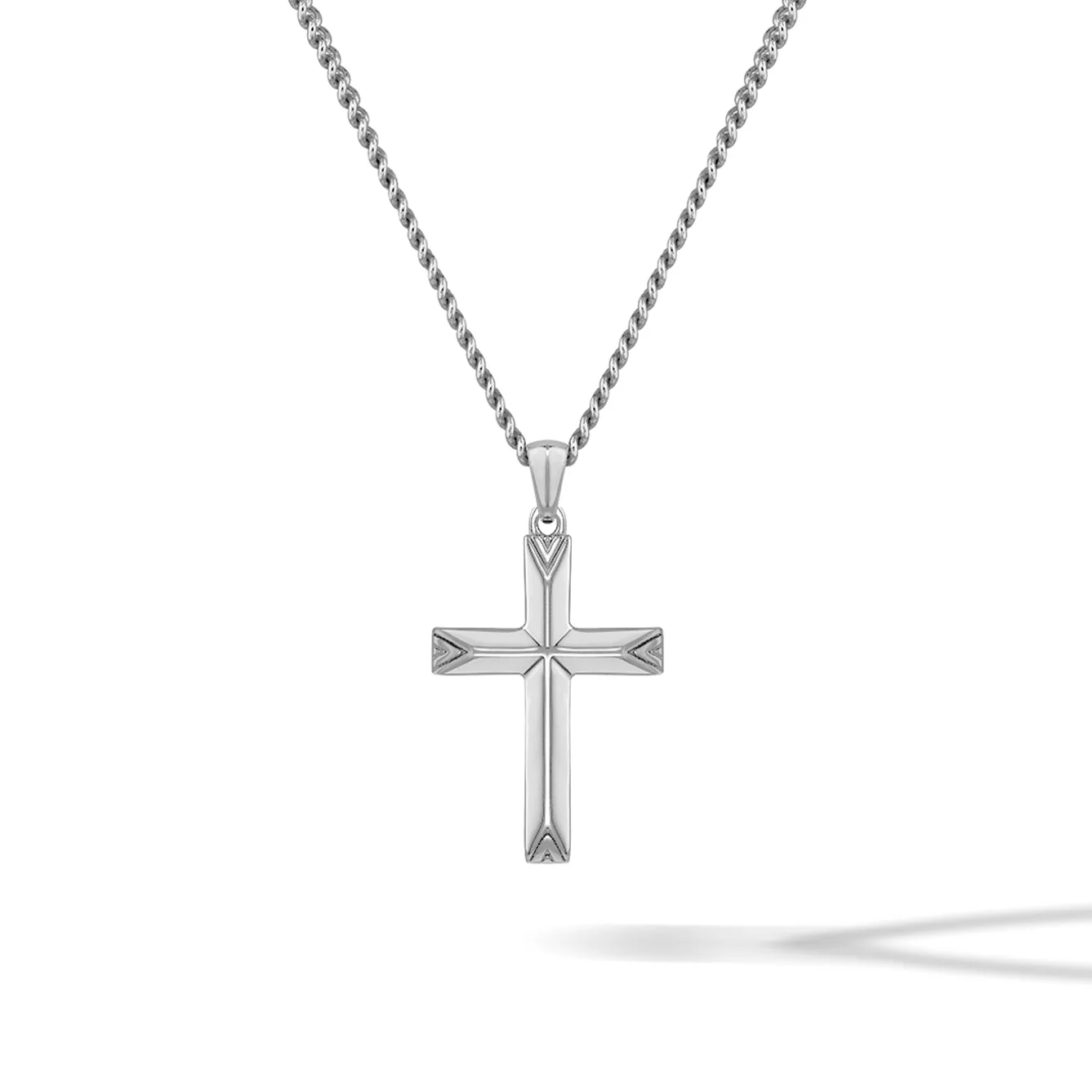 Cross Pendant - Silver
