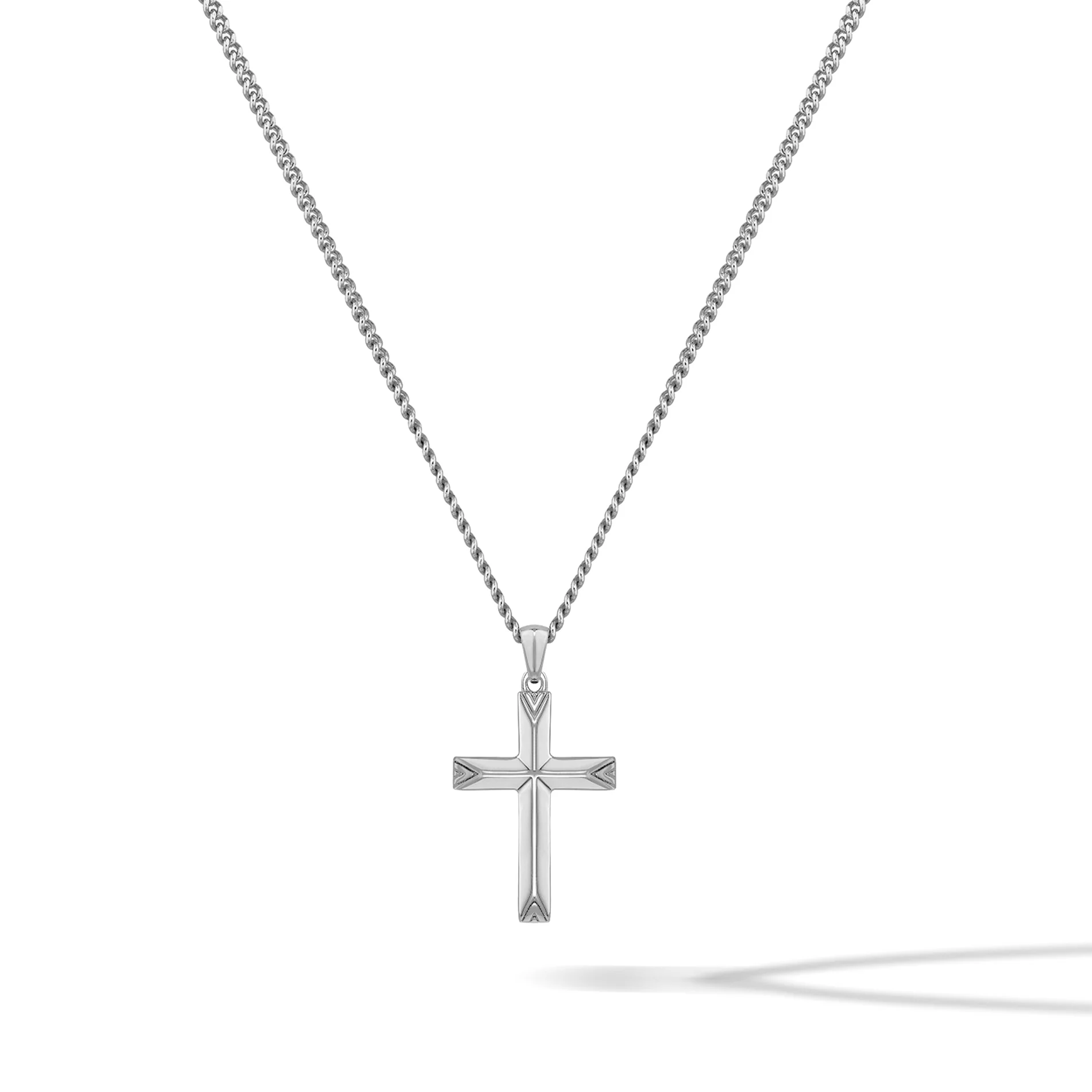 Cross Pendant - Silver - Image 10