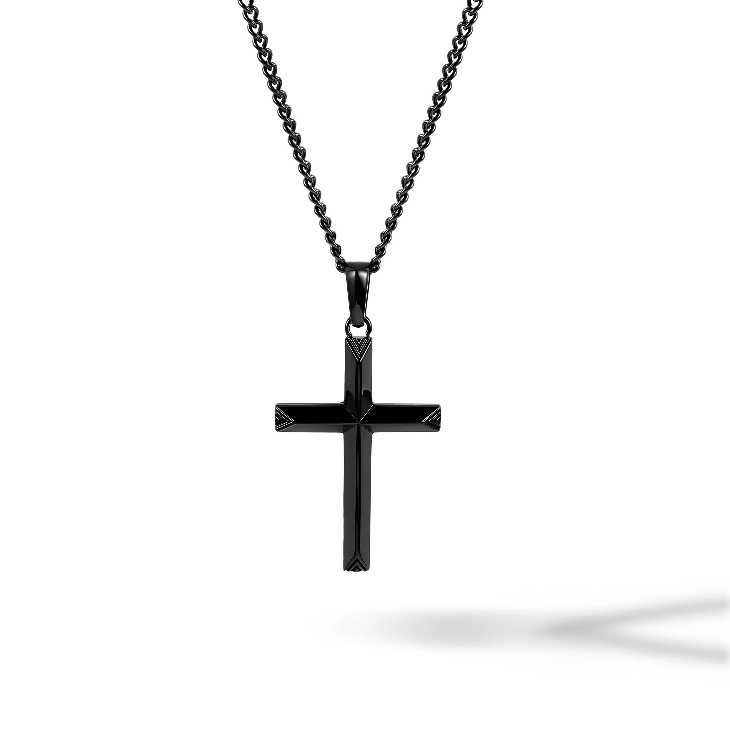 Cross Pendant - Stealth