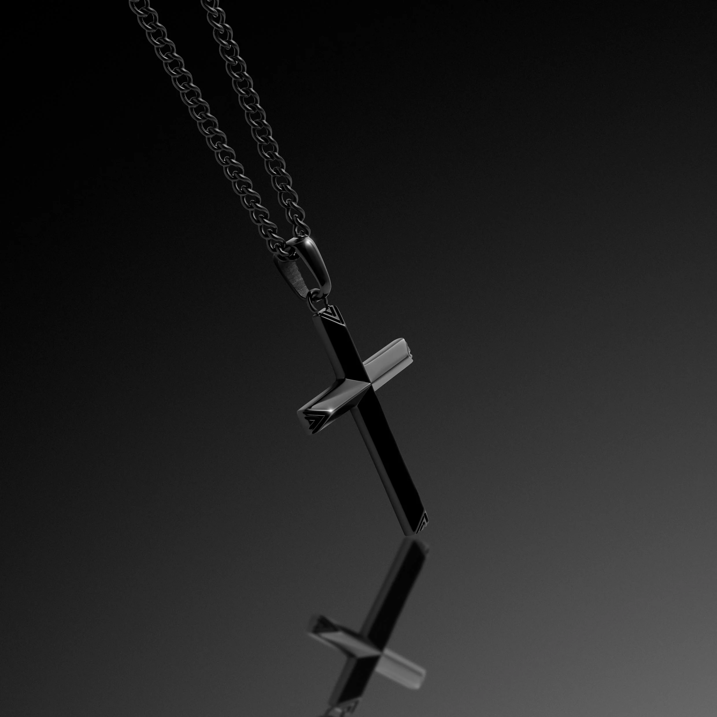 Cross Pendant - Stealth - Image 2
