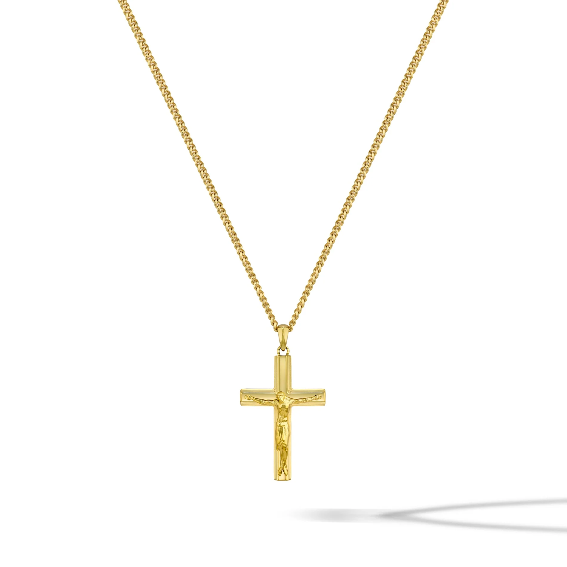 Crucifix Pendant - 14K Gold - Image 11
