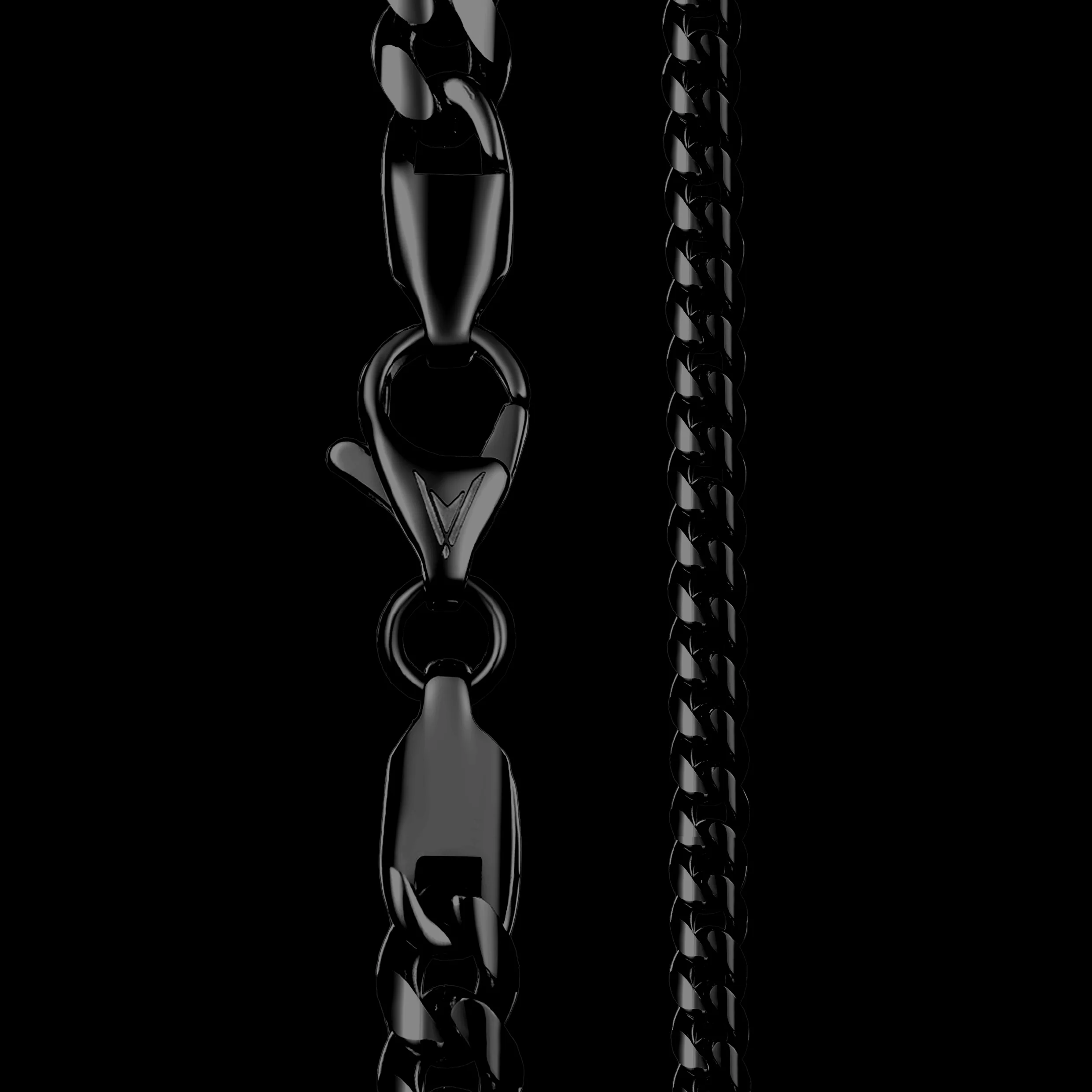 Cuban Chain Bracelet, 5MM - Stealth - Image 7
