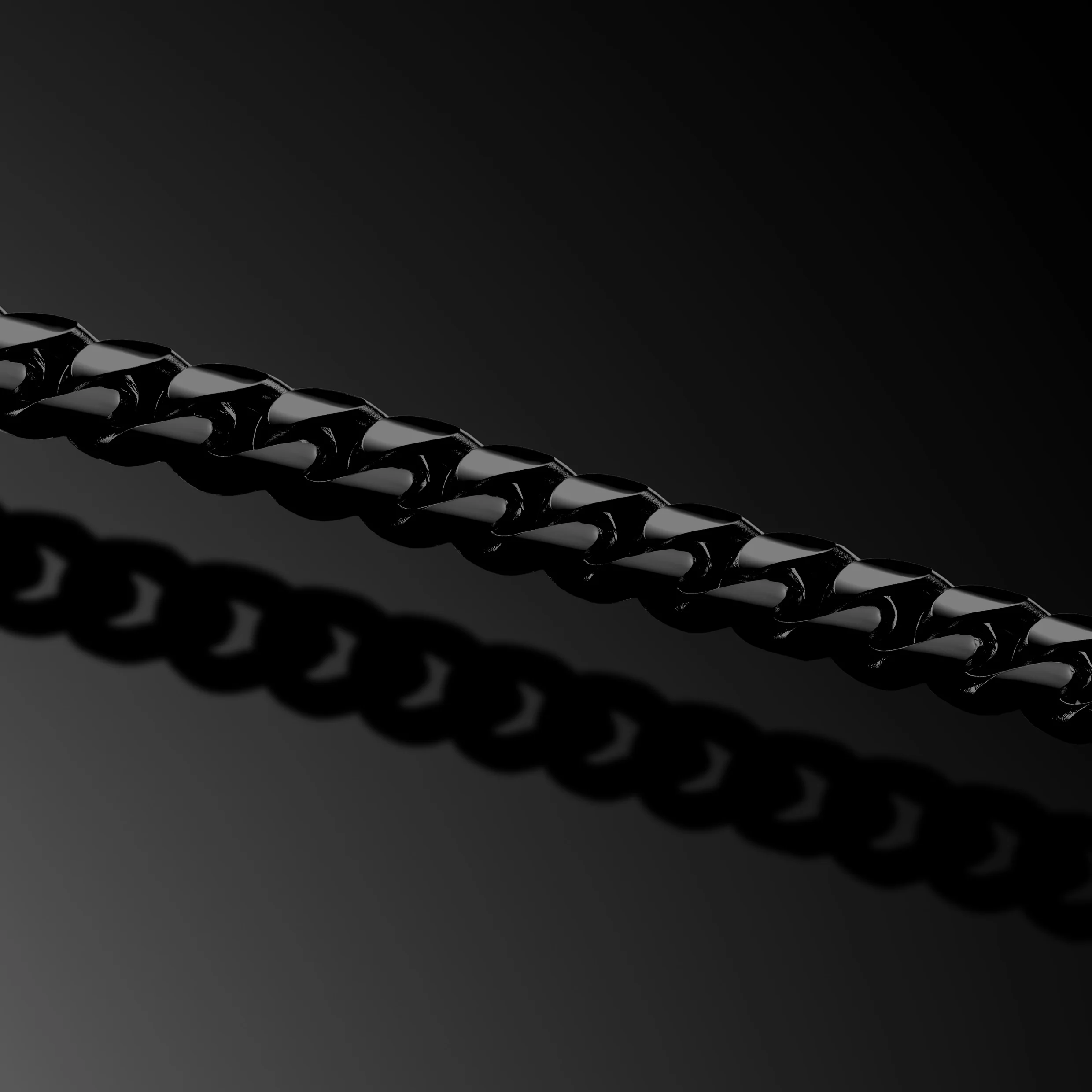 Cuban Chain Necklace, 5MM - Stealth - Image 7