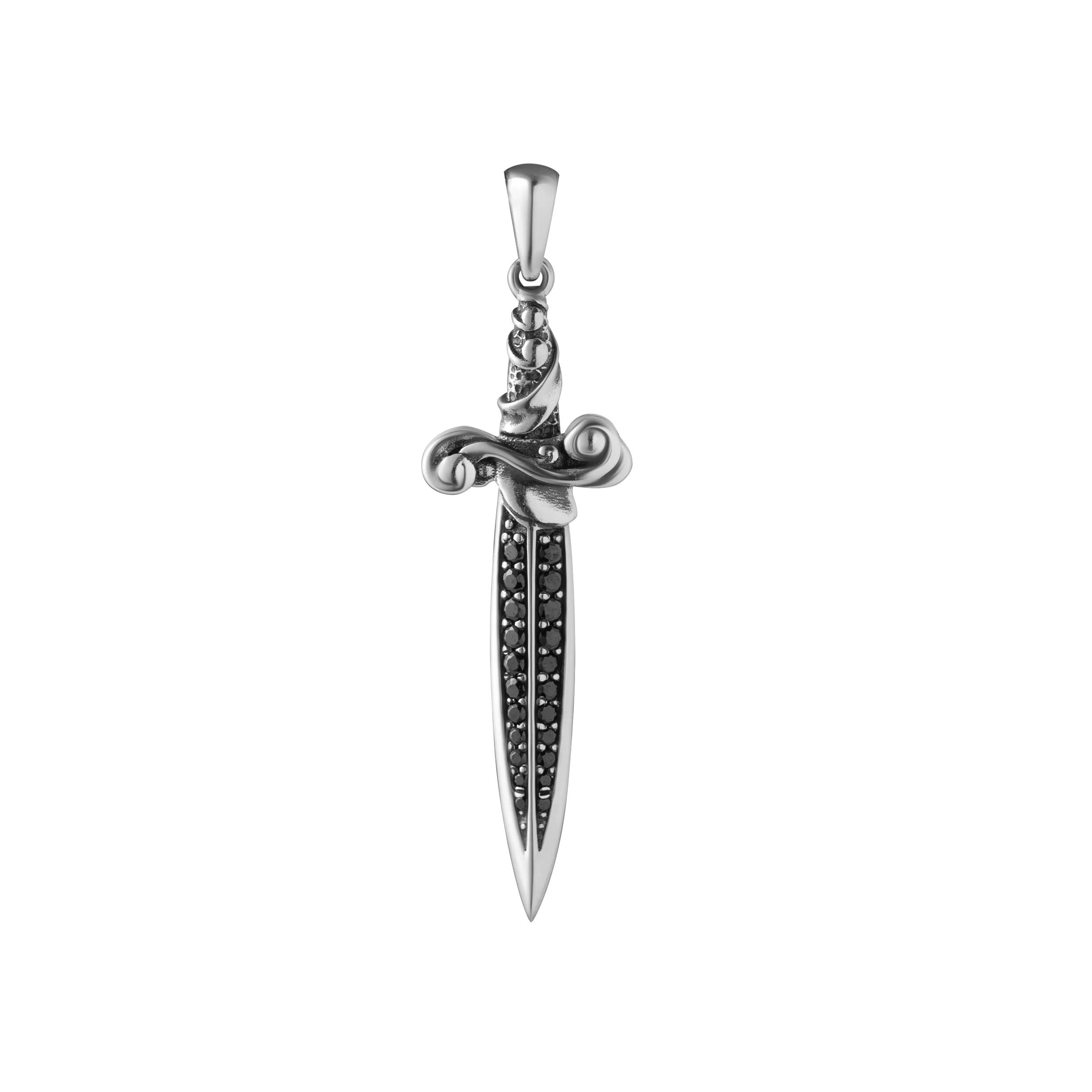 Dagger Pendant - Black Onyx - Image 12