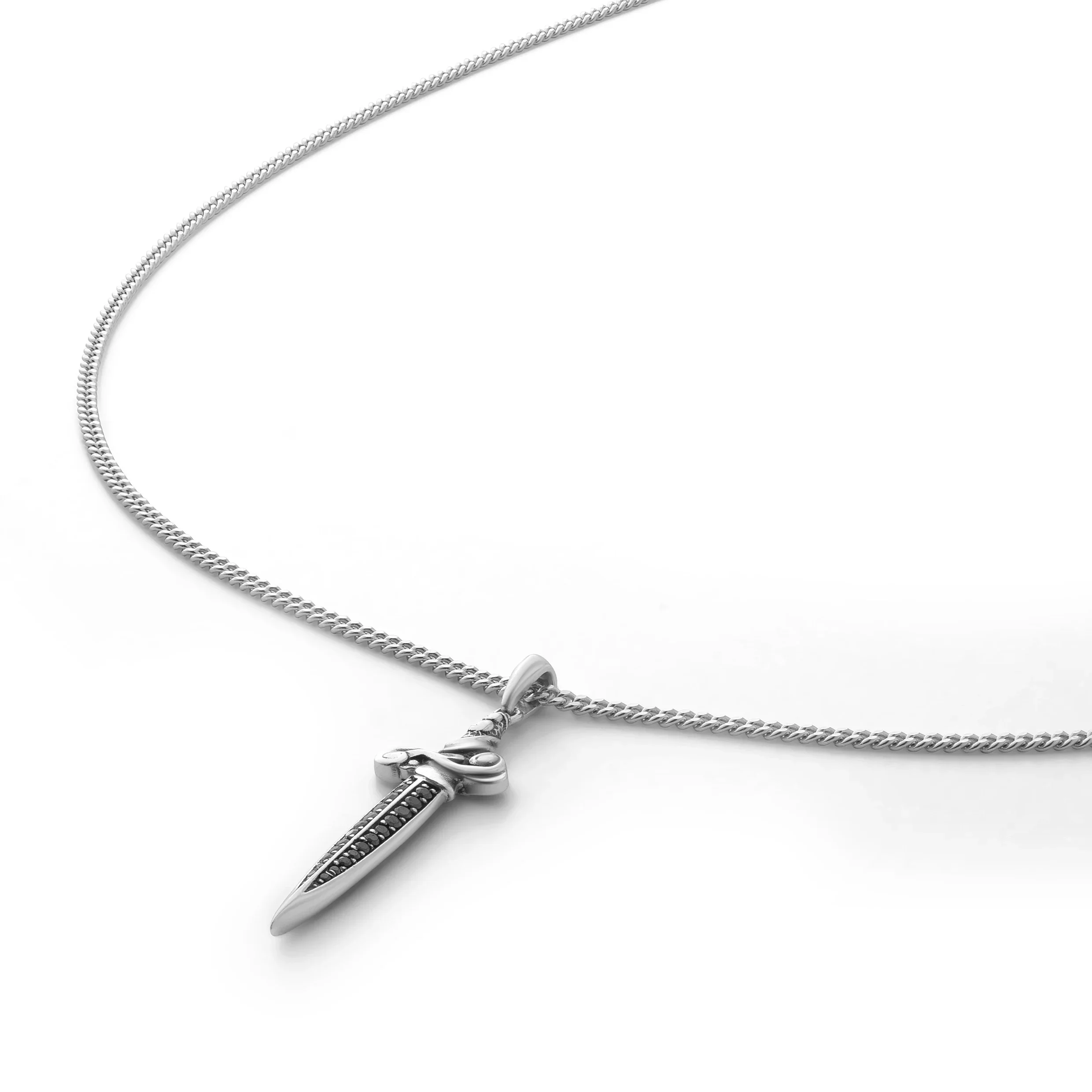 Dagger Pendant - Black Onyx - Image 7