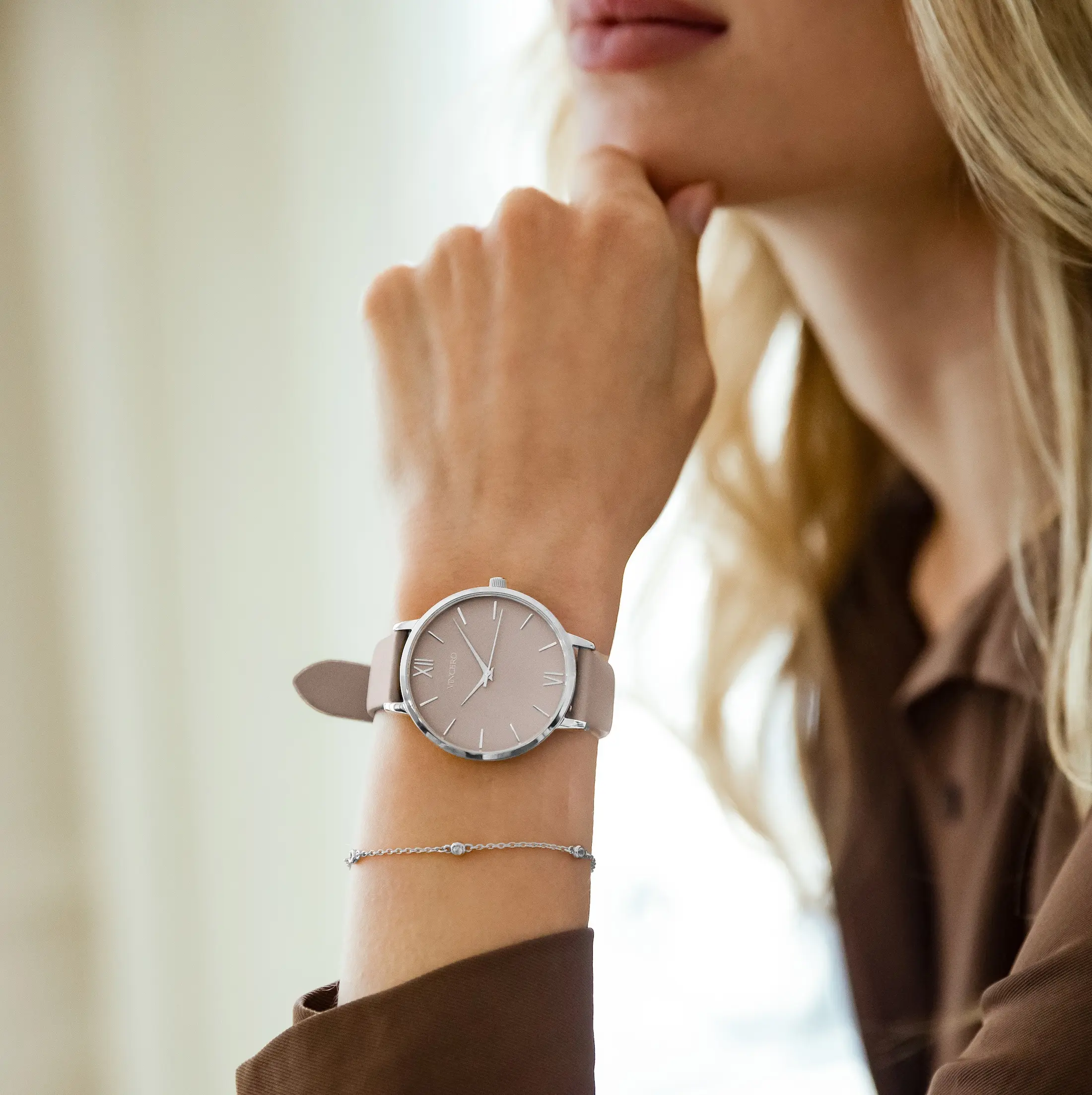 Eros Limited Release - Silver + Taupe - Image 2