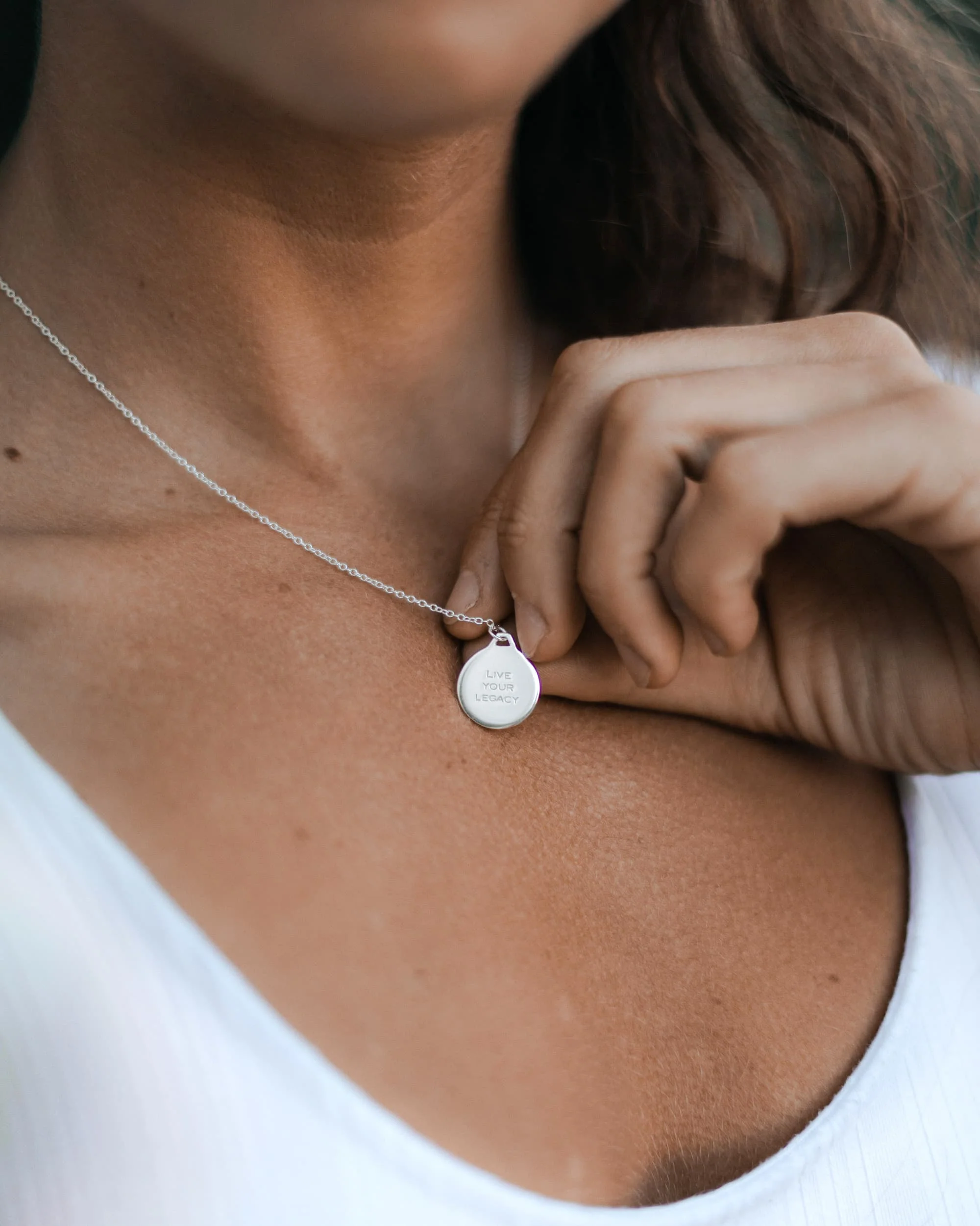 Horizon Pendant - Sterling Silver - Image 6