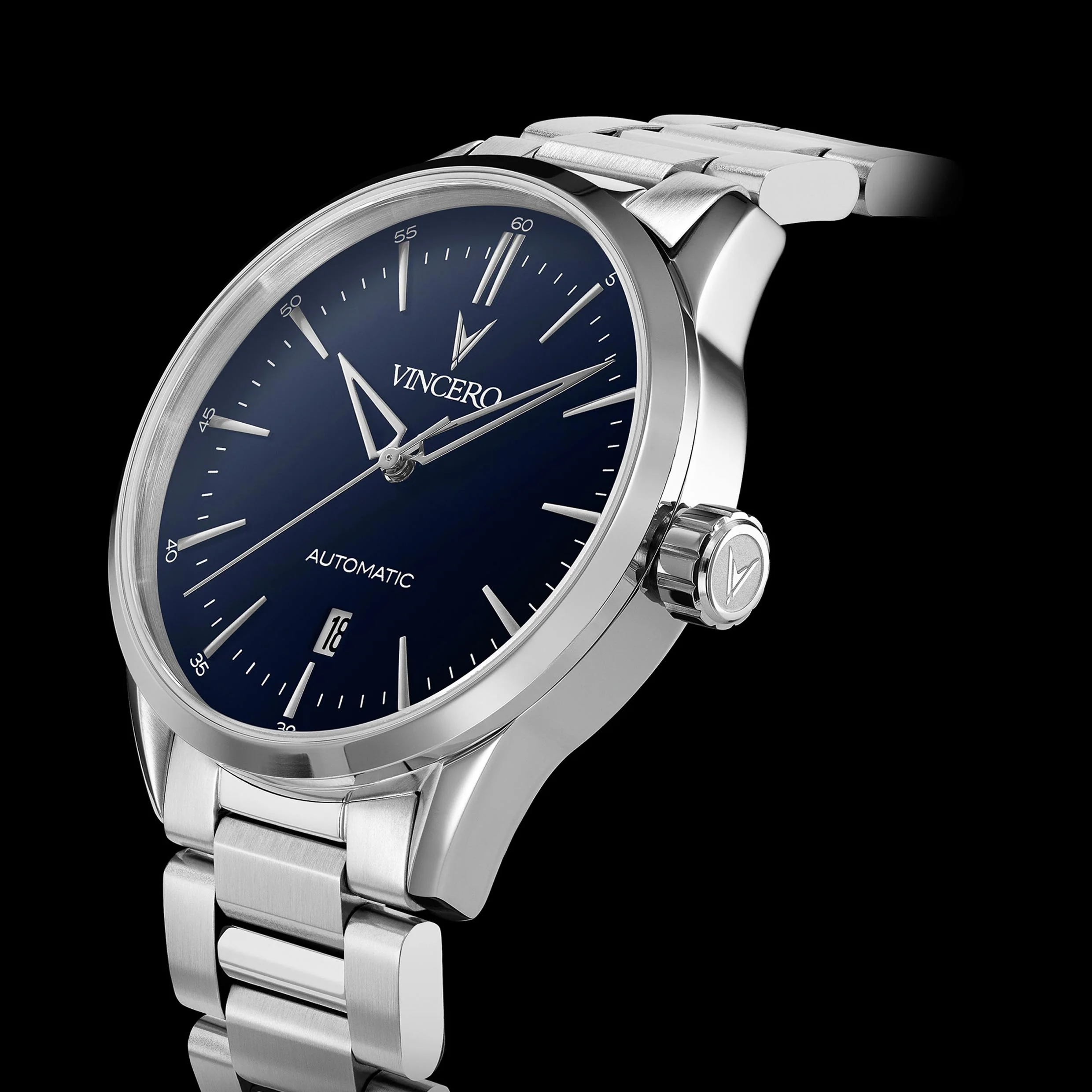 Icon Automatic - Silver/Blue - Image 3