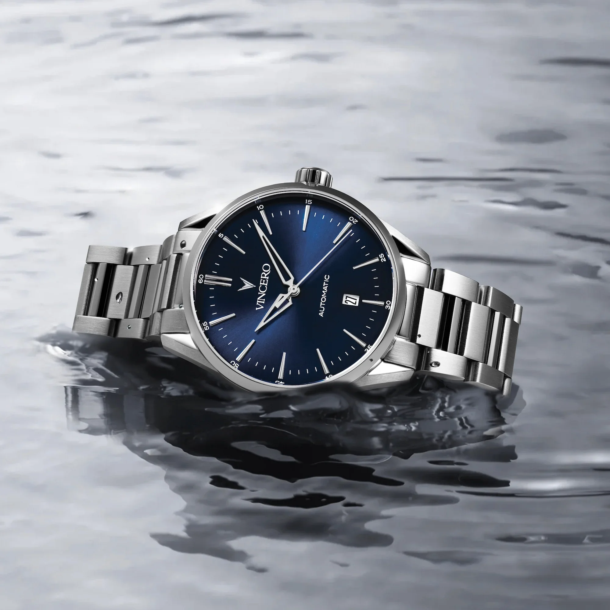 Icon Automatic - Silver/Blue - Image 4