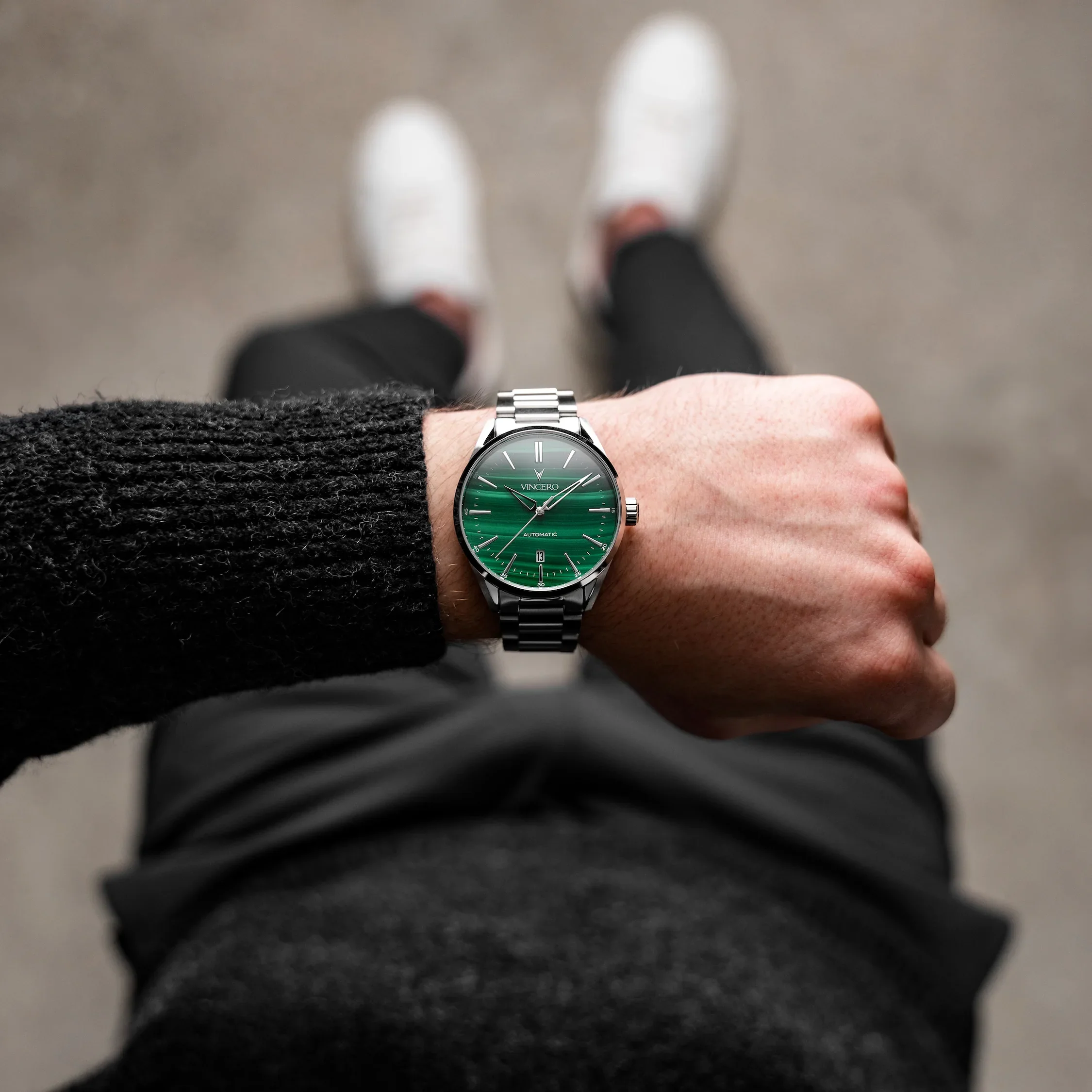 Icon Automatic - Silver Malachite - Image 3