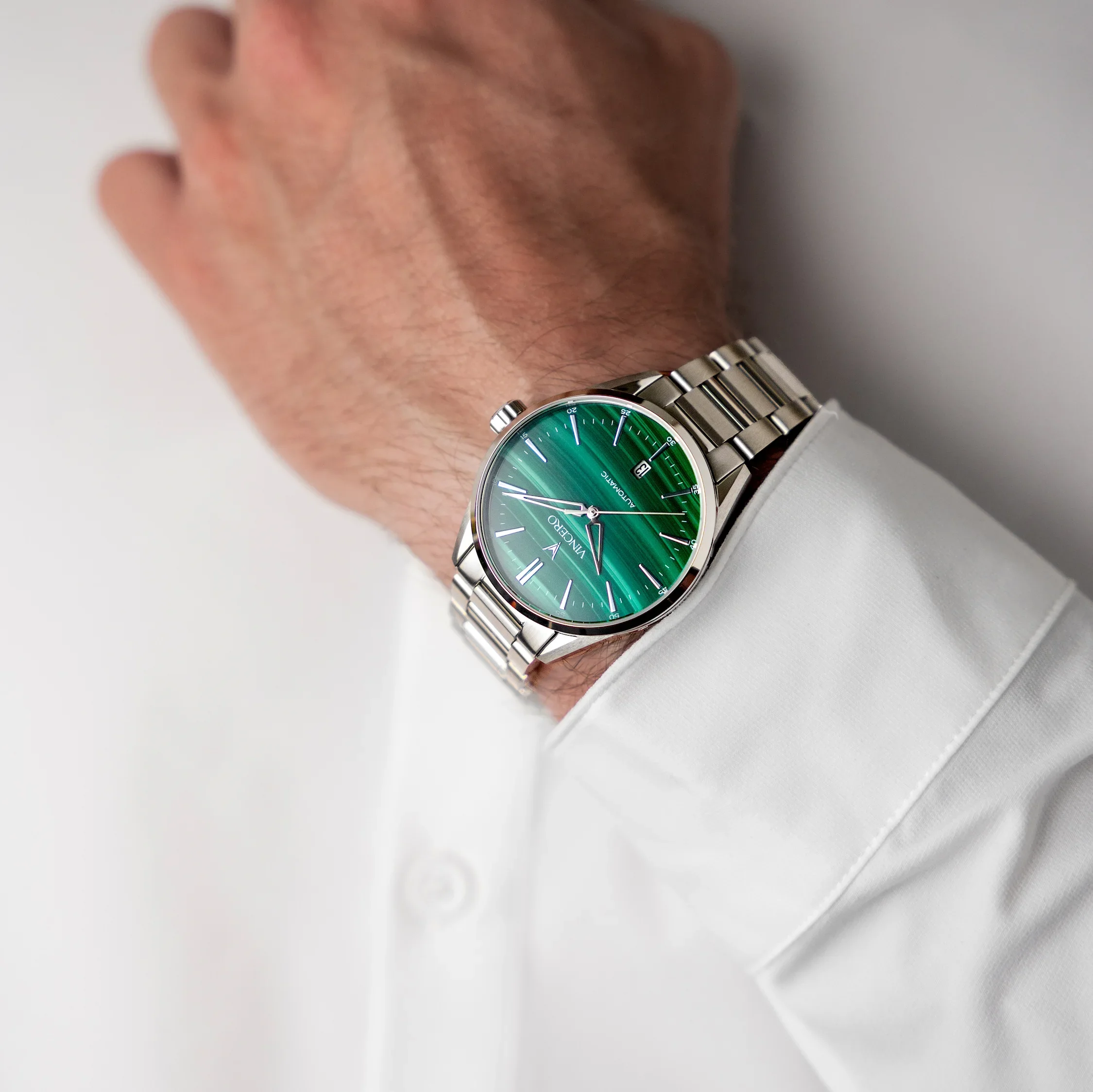 Icon Automatic - Silver Malachite - Image 7