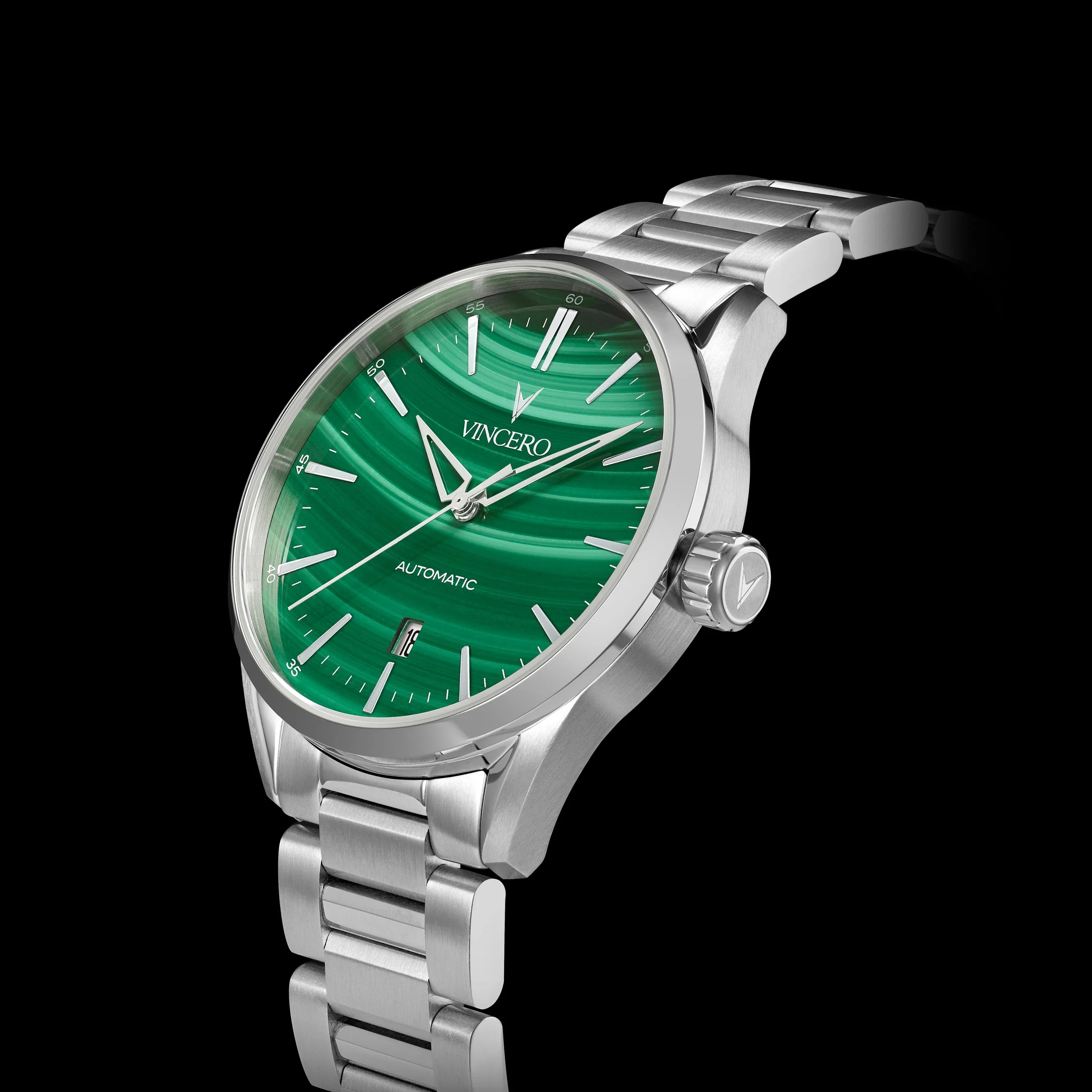 Icon Automatic - Silver Malachite - Image 8