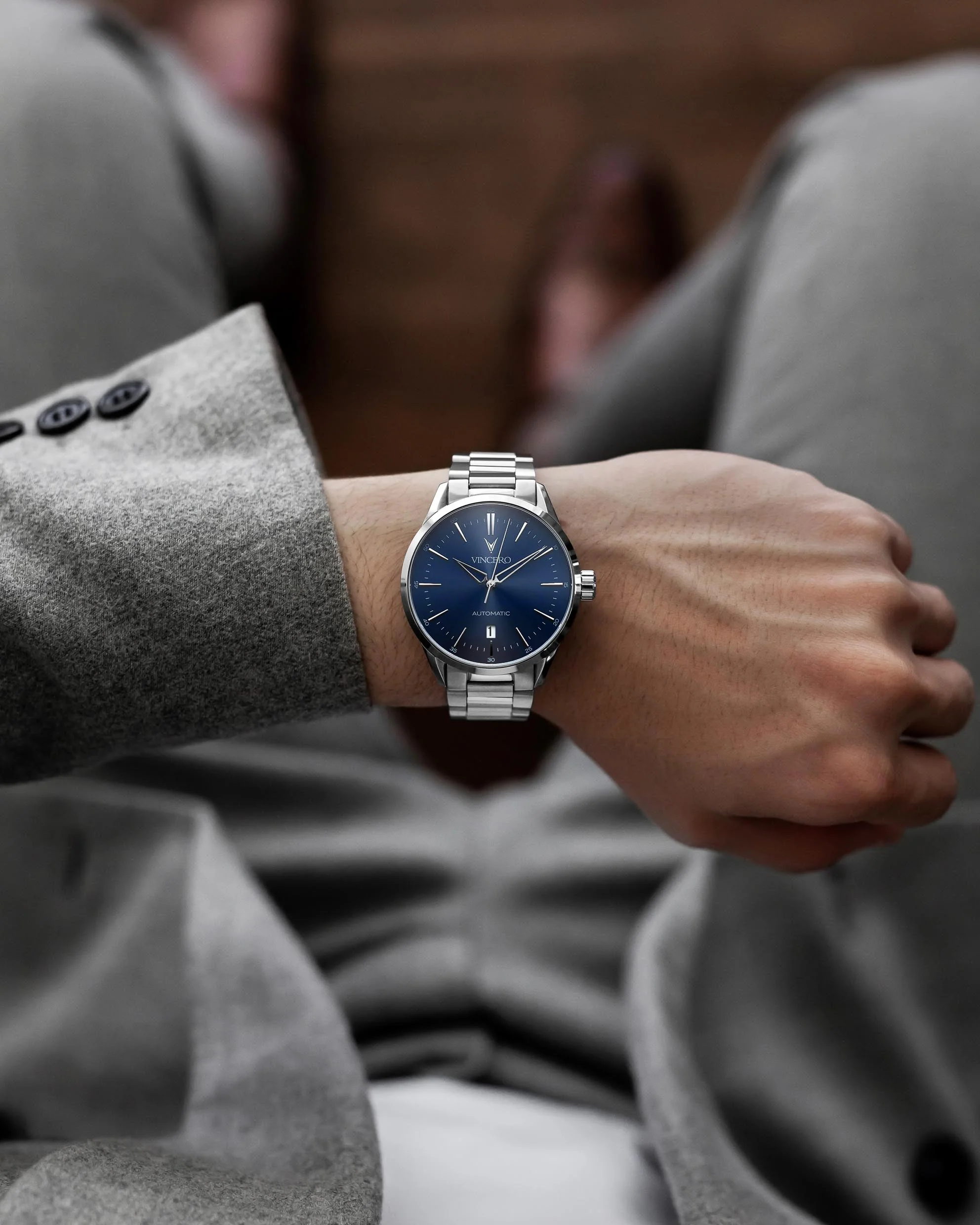 Icon Automatic Set - Silver/Blue - Image 4