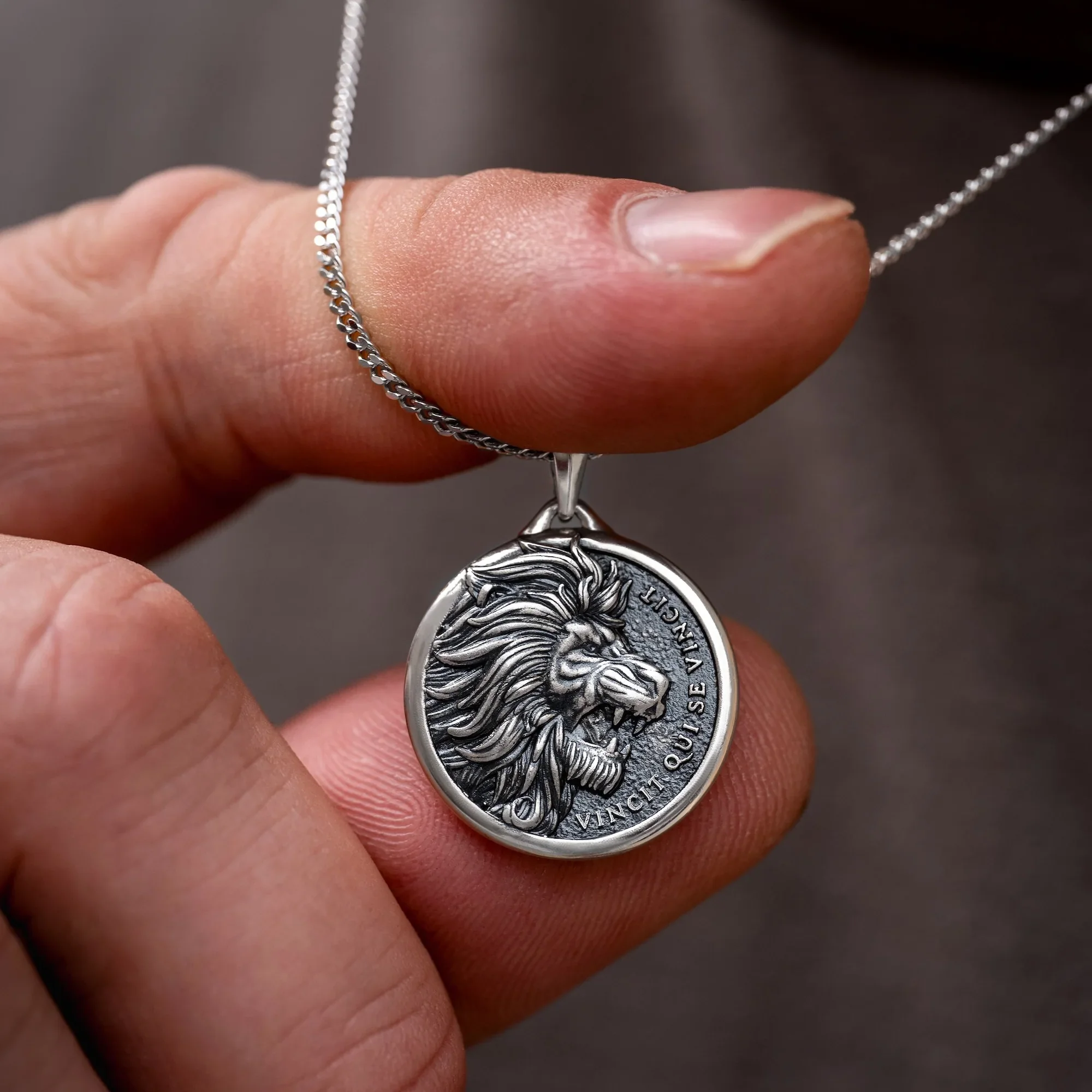 Built Different: The Lion - Sterling Silver - Image 8