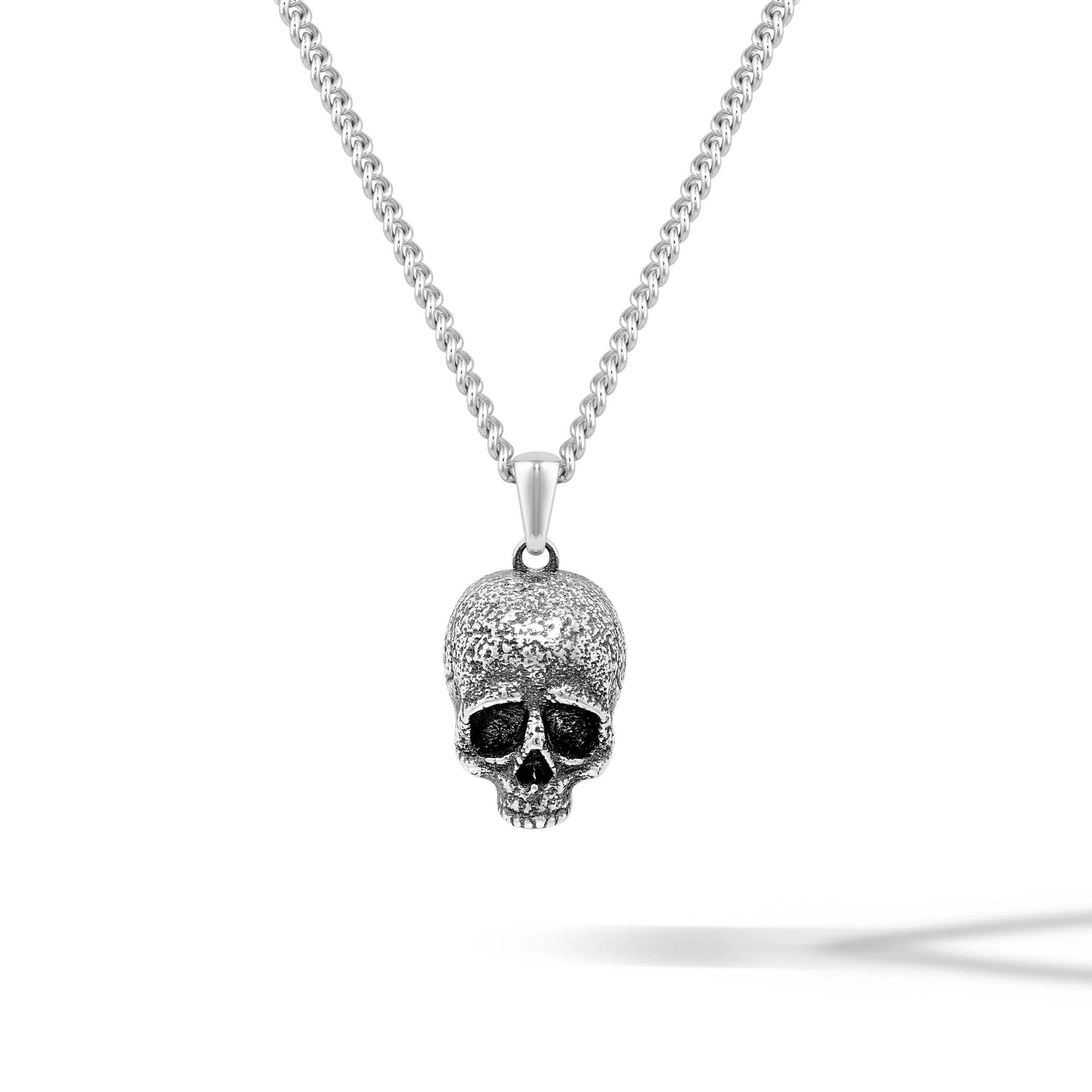 Memento Mori Pendant - Sterling Silver