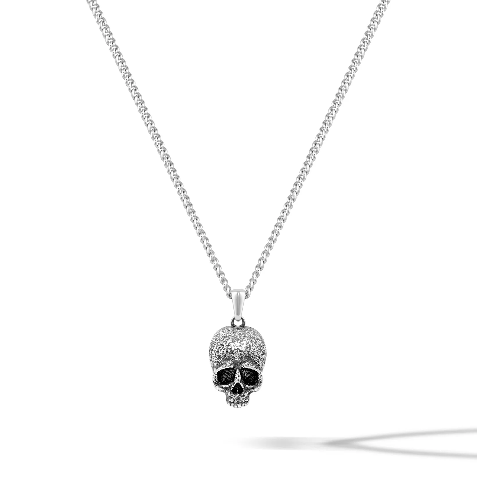 Memento Mori Pendant - Sterling Silver - Image 11