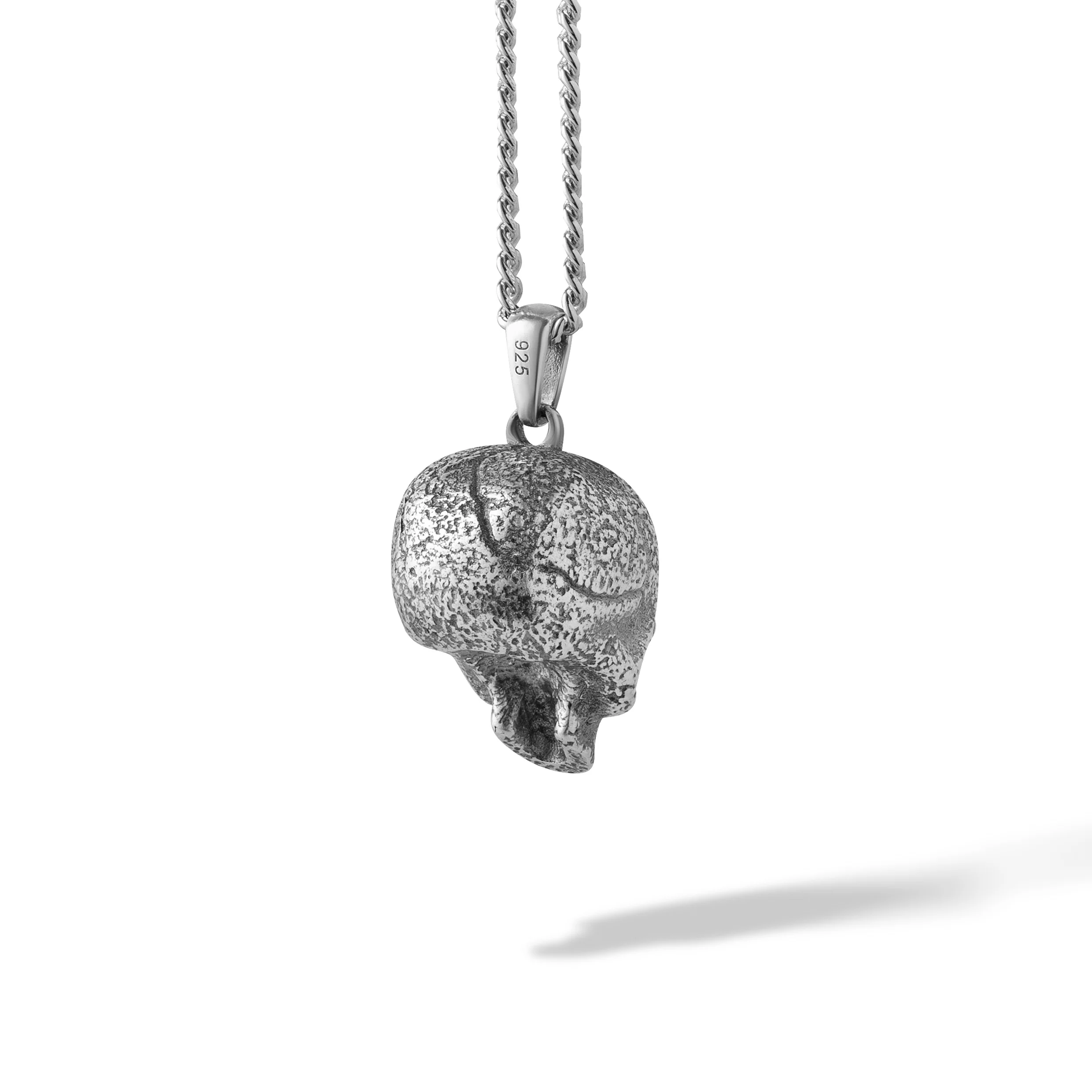 Memento Mori Pendant - Sterling Silver - Image 9