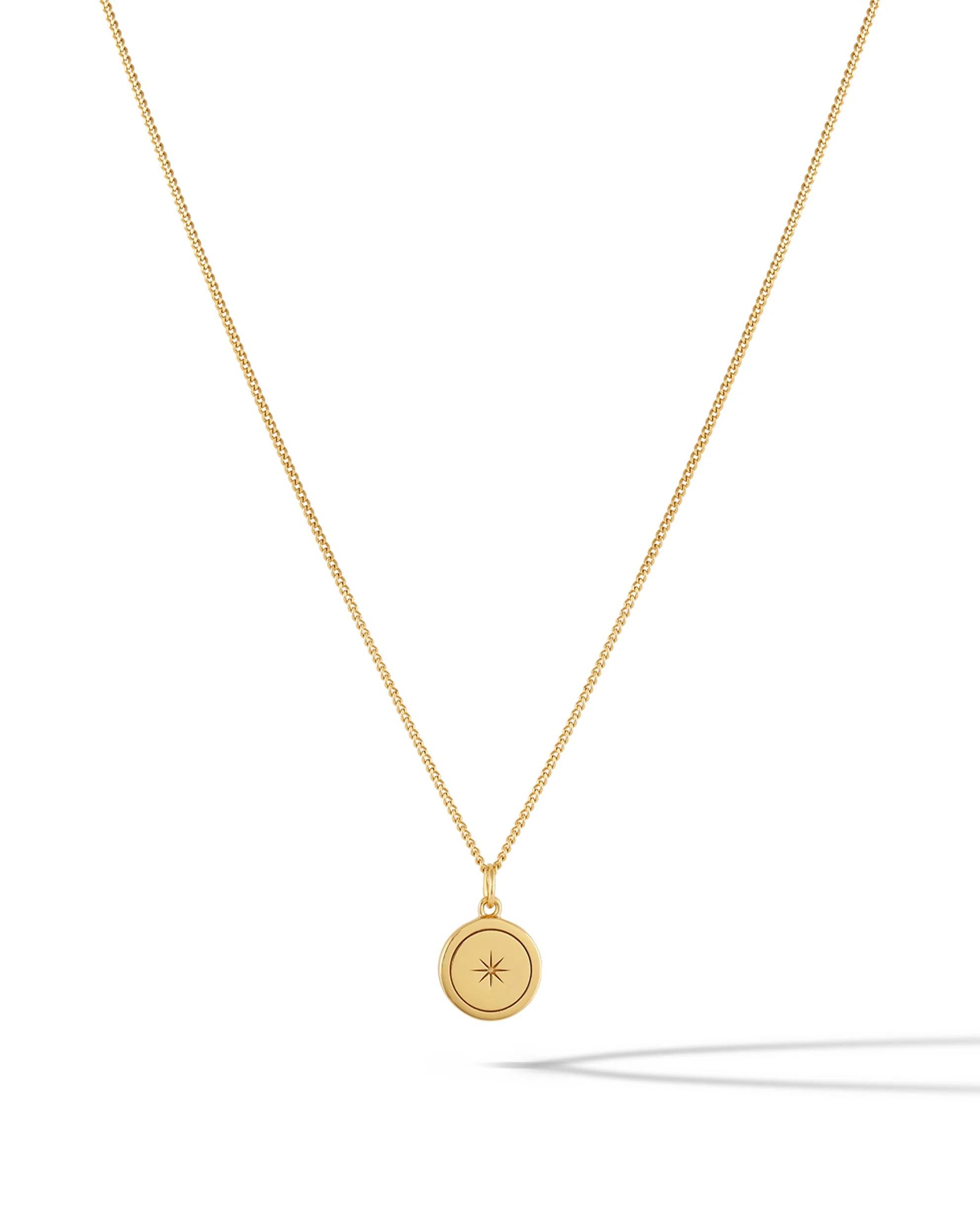 North Star Necklace - Gold - Image 7