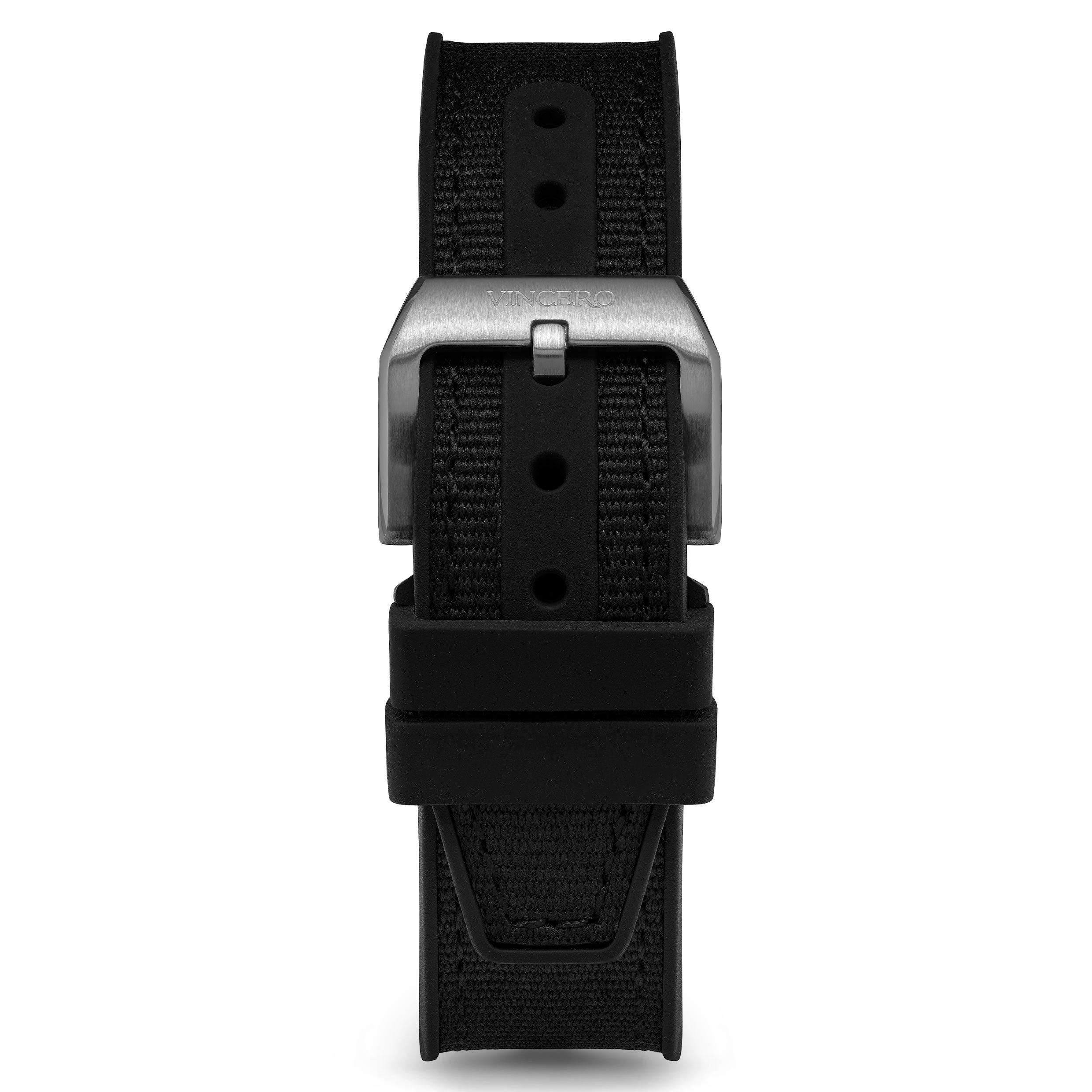 Nylon + Rubber - Black 22mm - Image 3