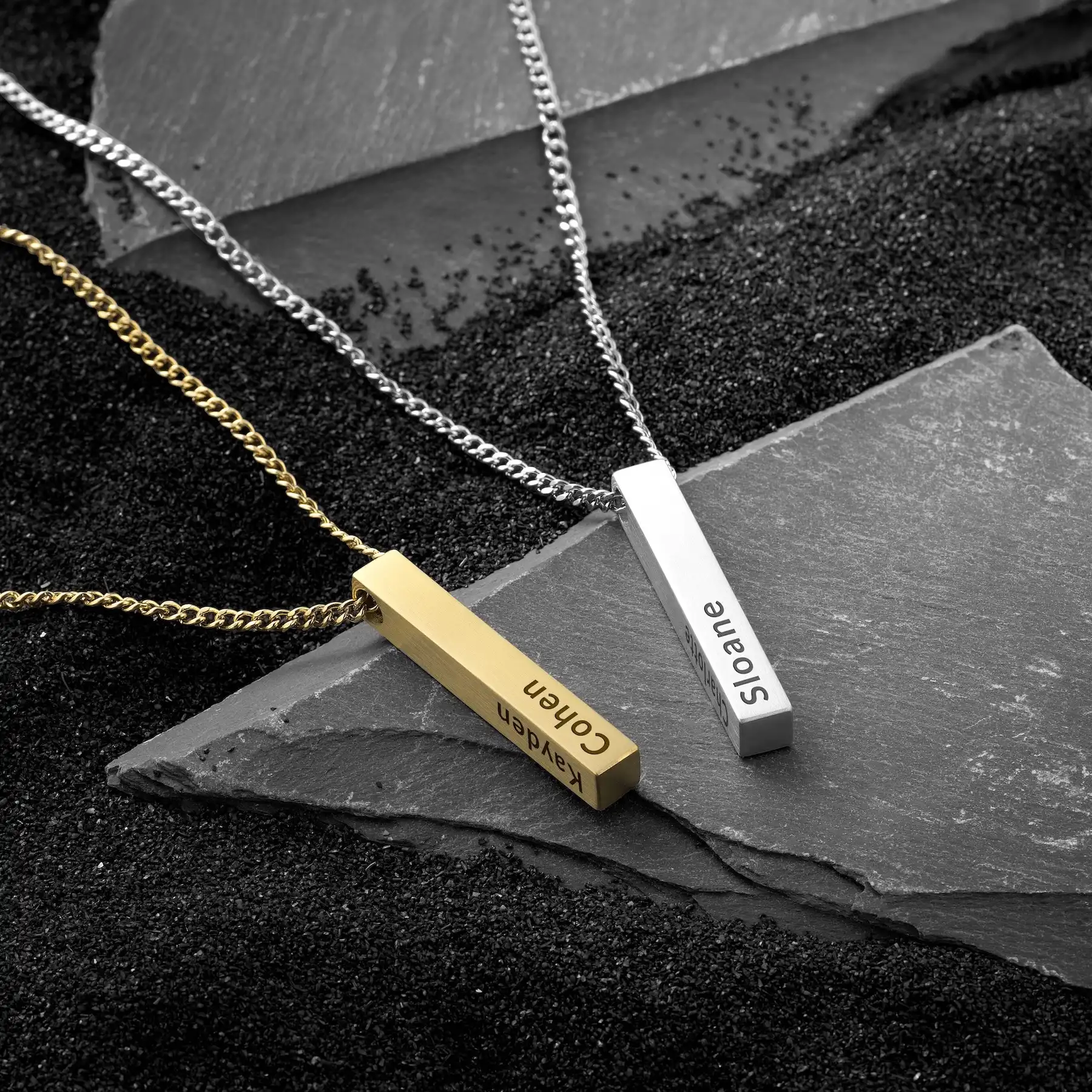 Pillar Pendant - Silver - Image 2