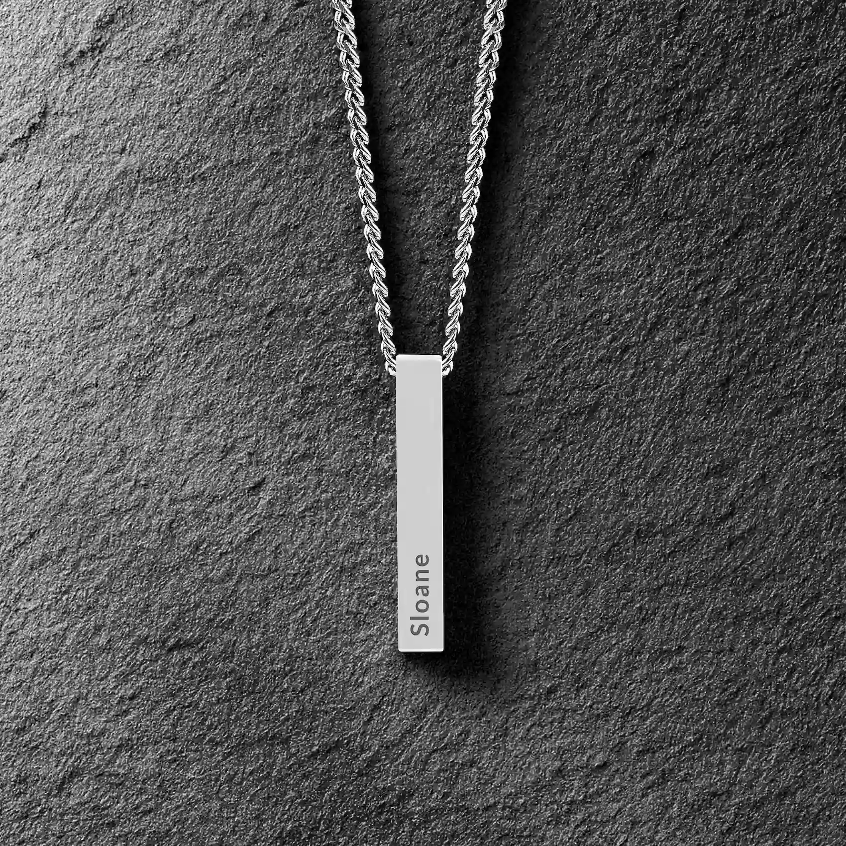 Pillar Pendant - Silver - Image 8