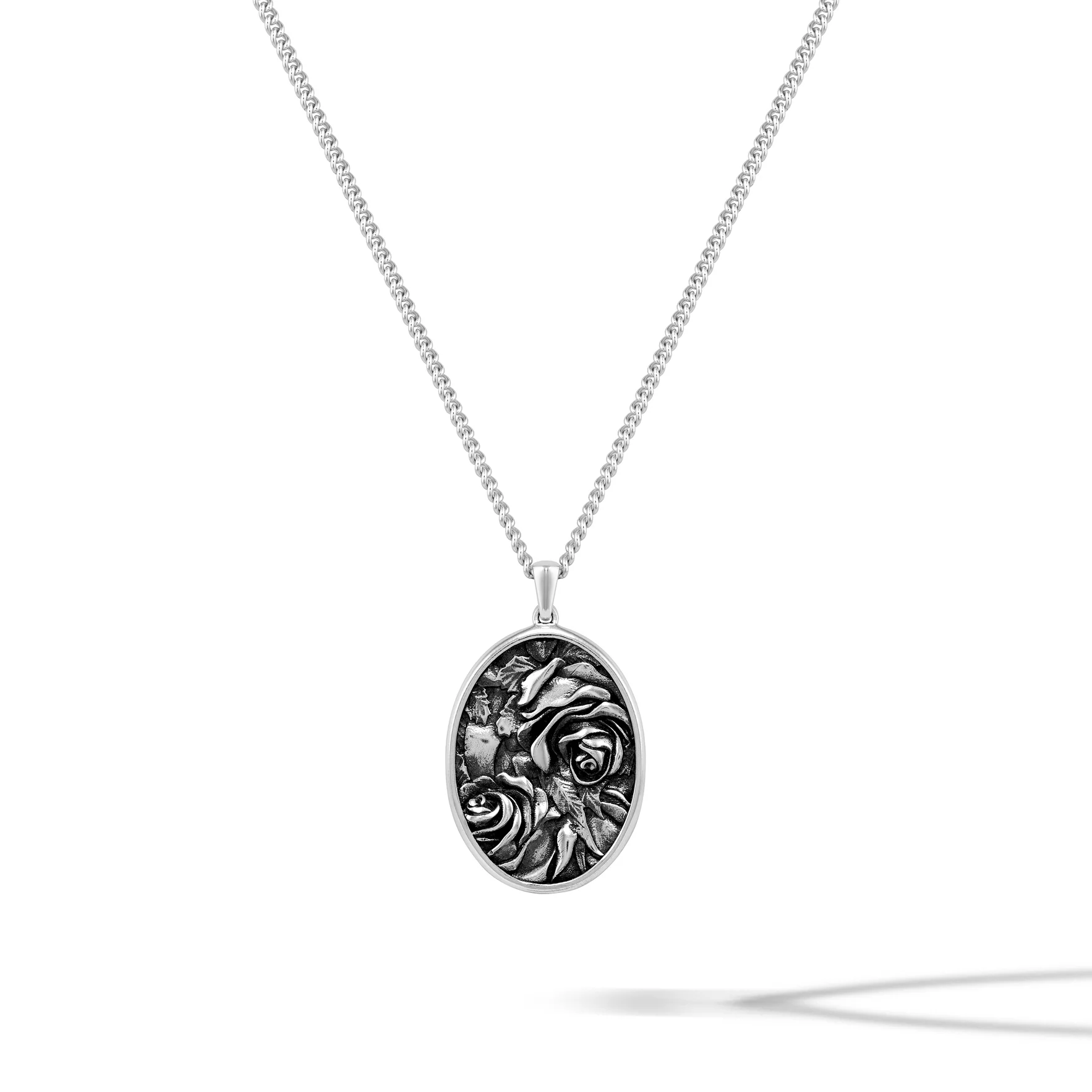 Rose Amulet - Sterling Silver - Image 10