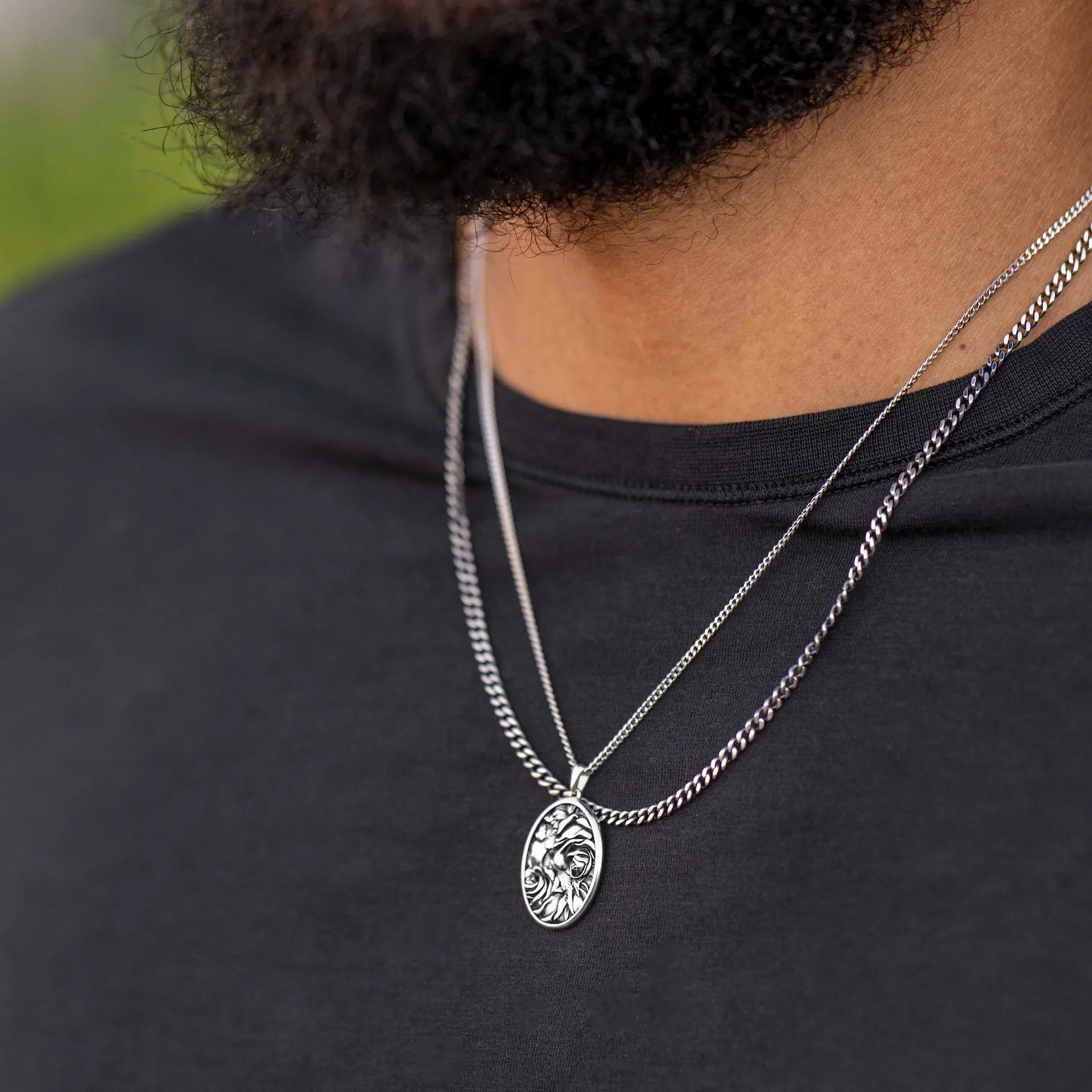 Rose Amulet - Sterling Silver - Image 7