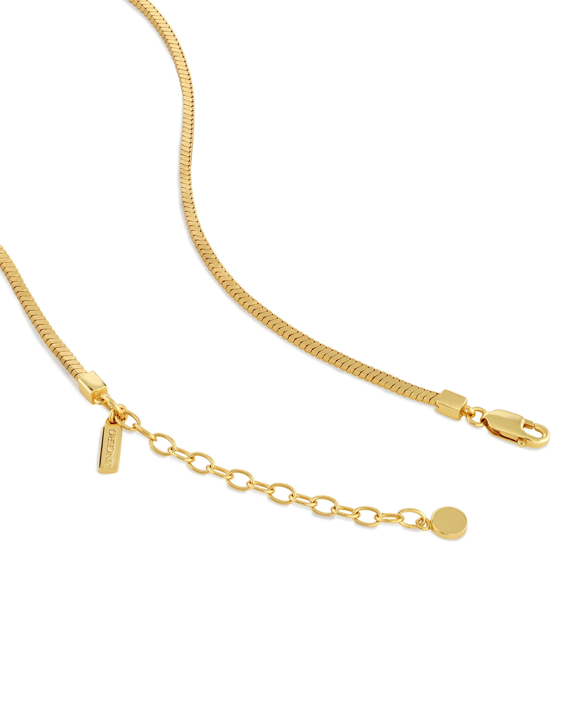 Snake Chain Necklace - Gold - Image 6