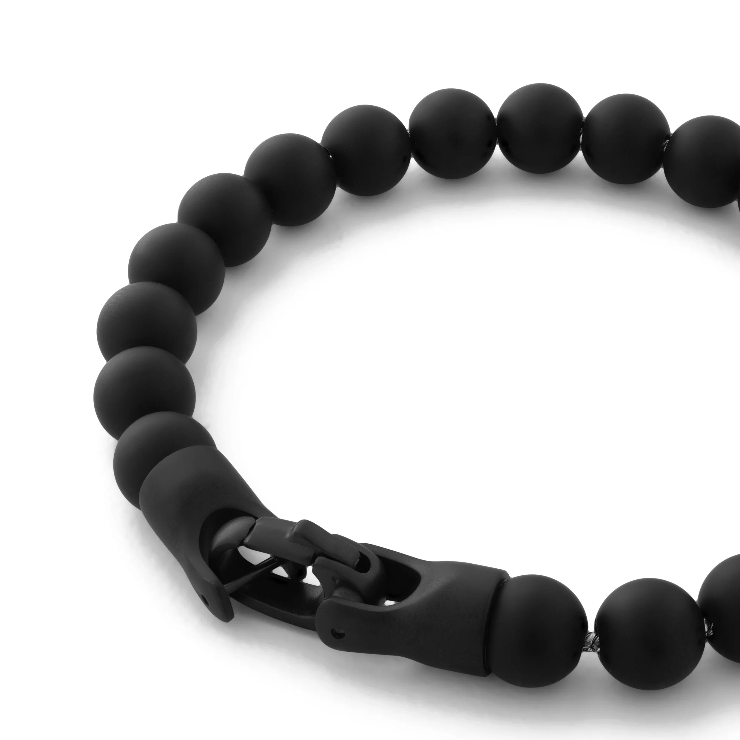 Spiritual Bead Bracelet, 8MM - Black Onyx - Image 9