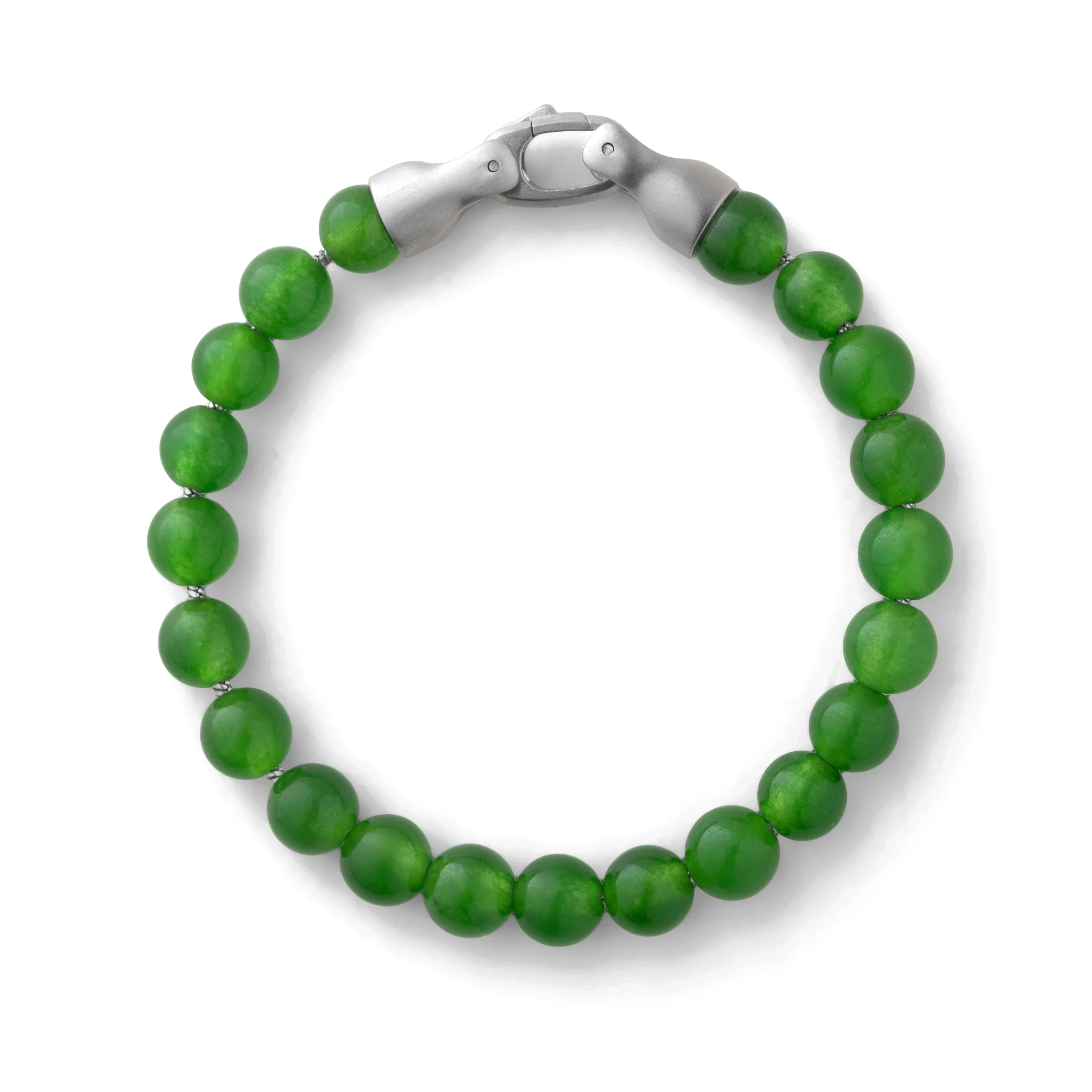 Spiritual Bead Bracelet, 8MM - Green Onyx - Image 9